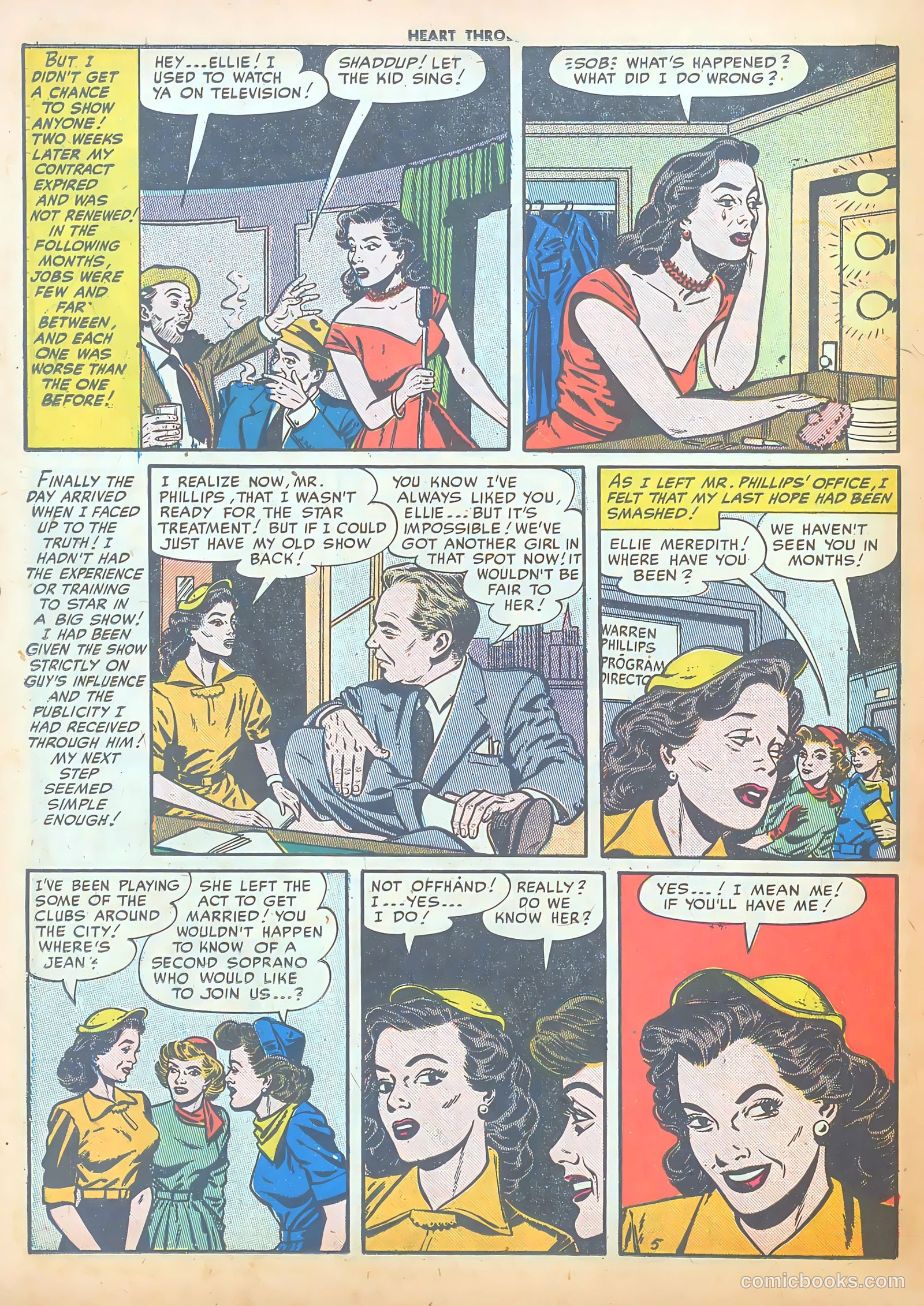 Heart Throbs #16 (1952) — page 22 of 37