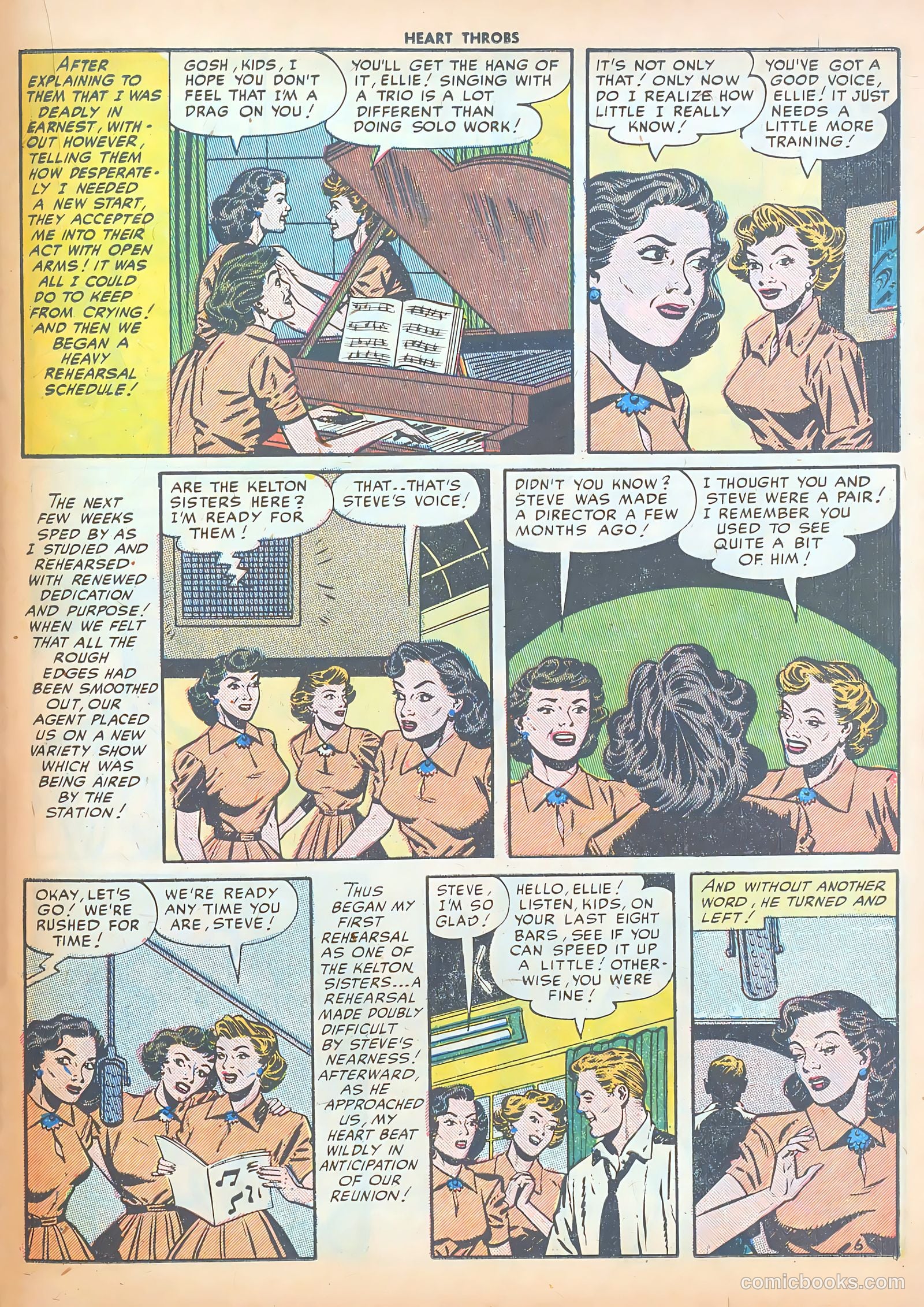 Heart Throbs #16 (1952) — page 23 of 37