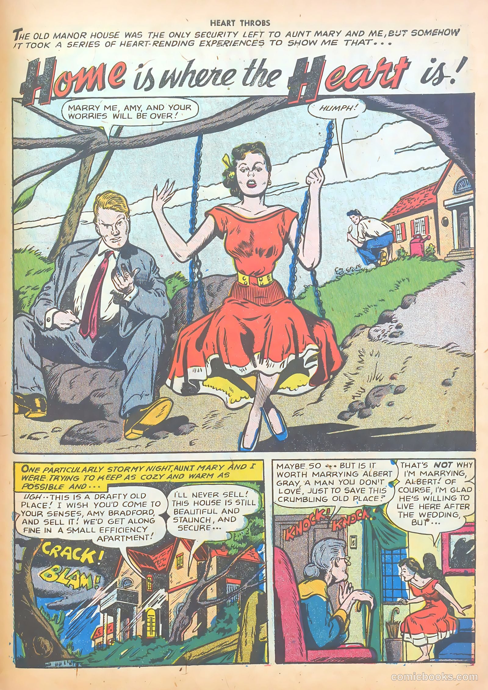 Heart Throbs #16 (1952) — page 27 of 37