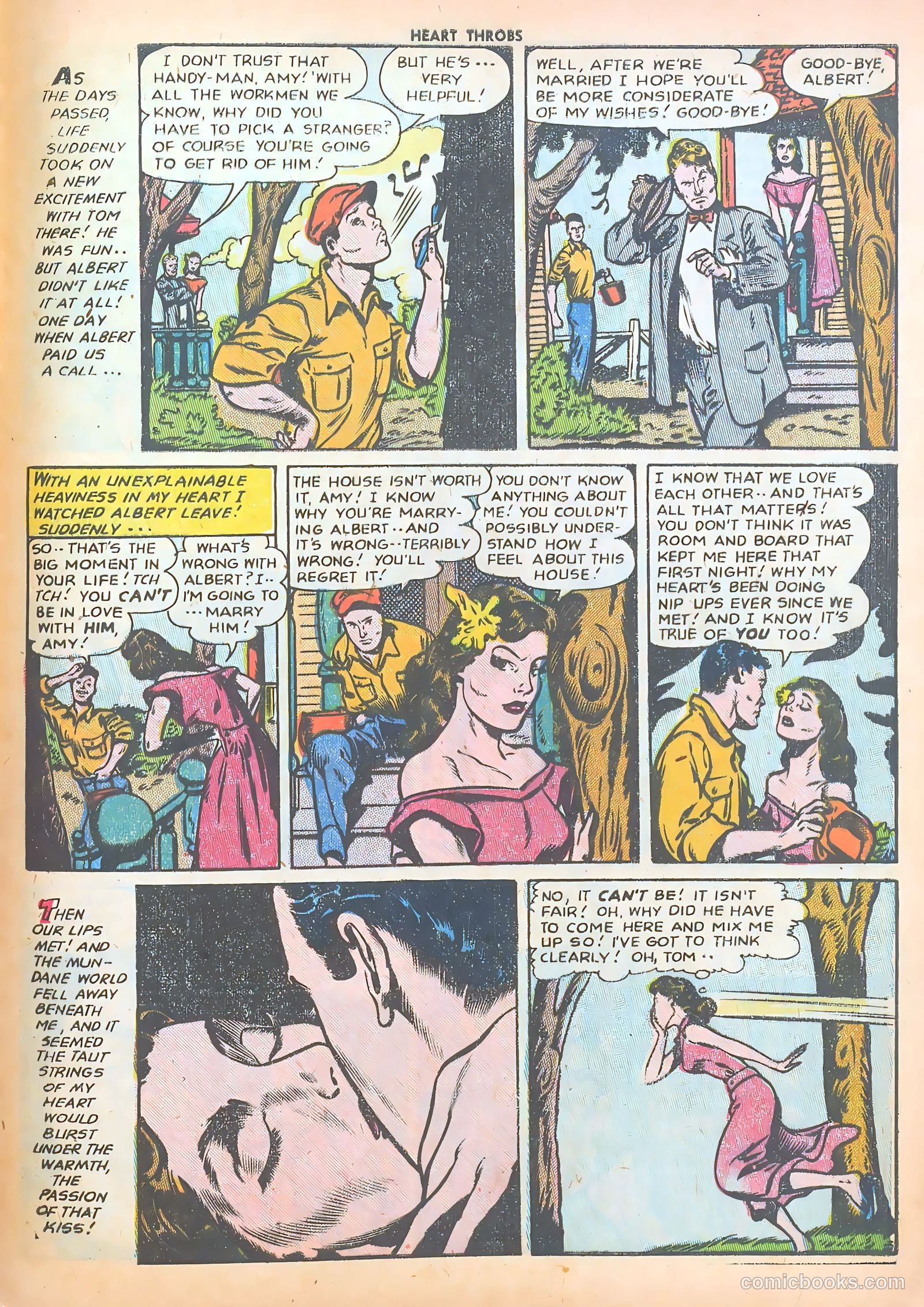 Heart Throbs #16 (1952) — page 29 of 37