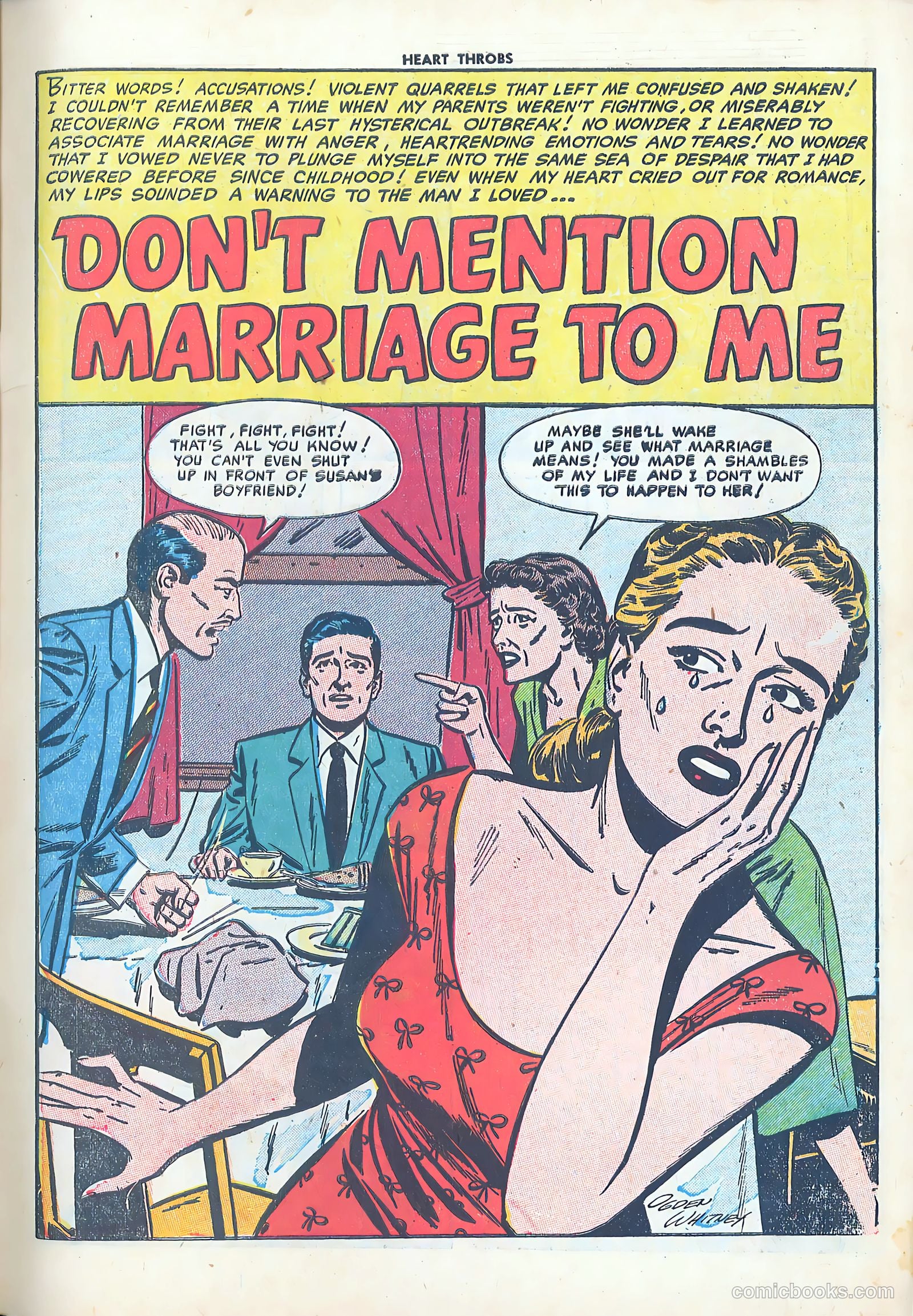 Heart Throbs #17 (1953) — page 3 of 36