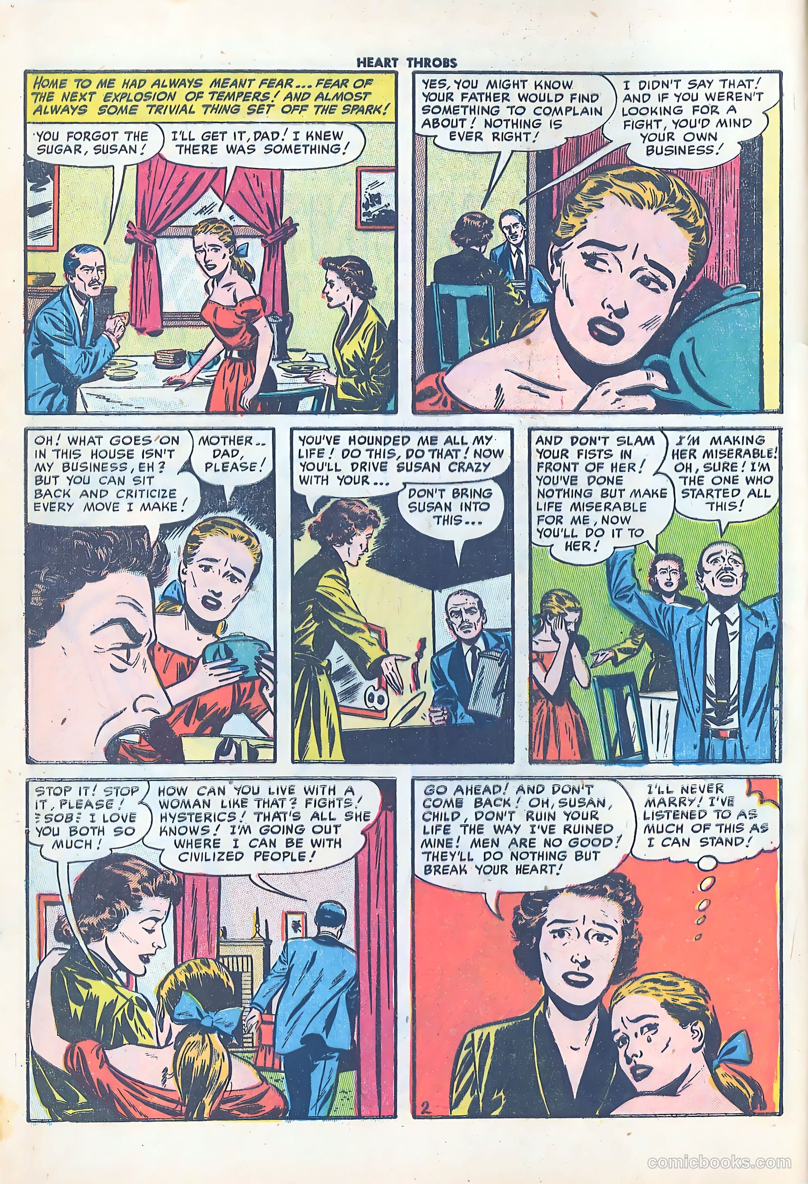 Heart Throbs #17 (1953) — page 4 of 36