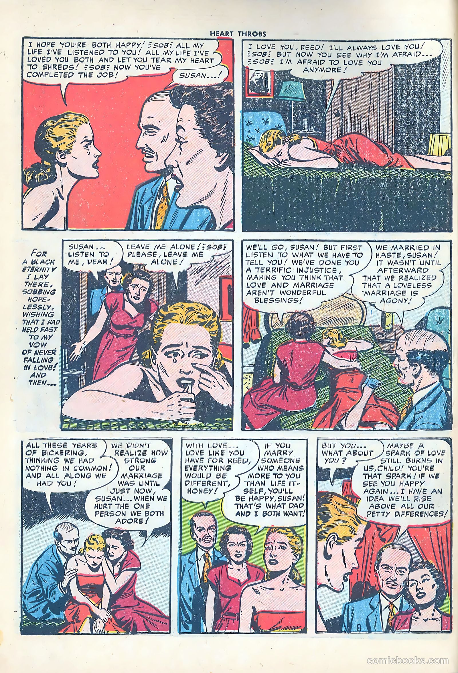 Heart Throbs #17 (1953) — page 10 of 36
