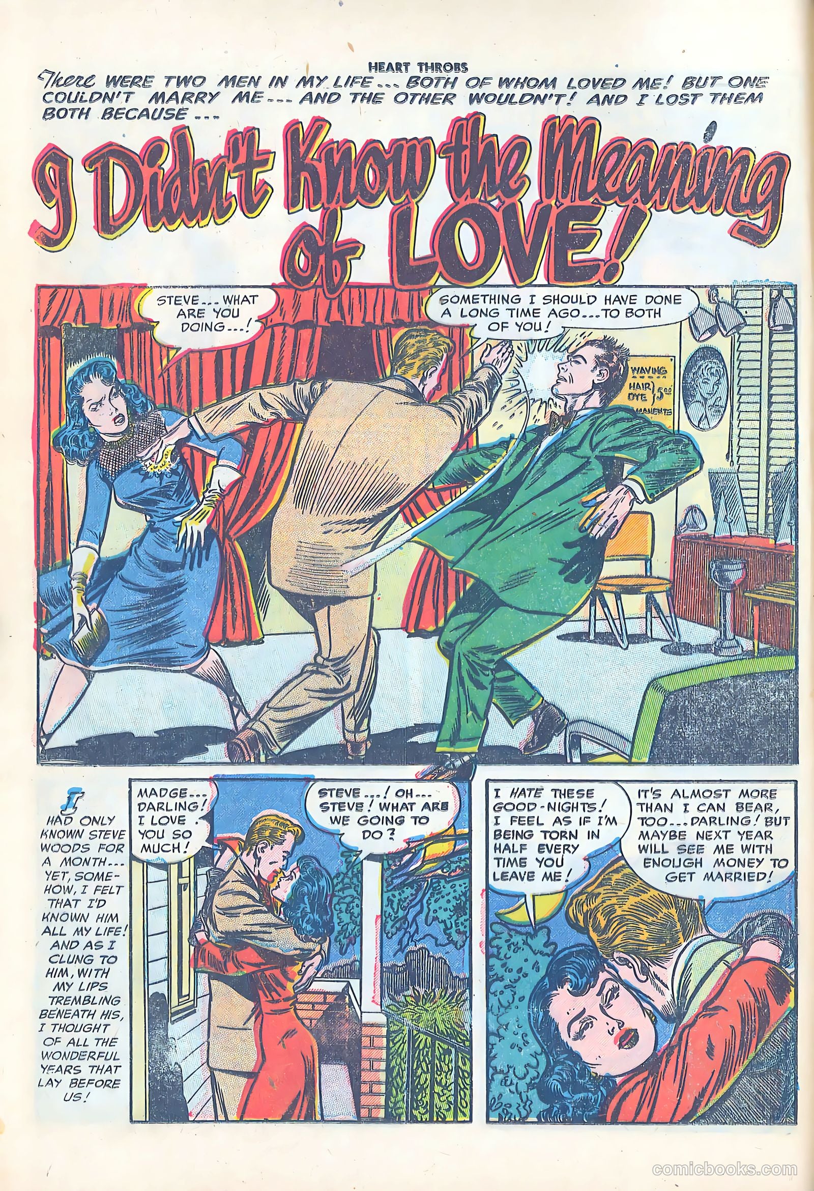 Heart Throbs #17 (1953) — page 12 of 36
