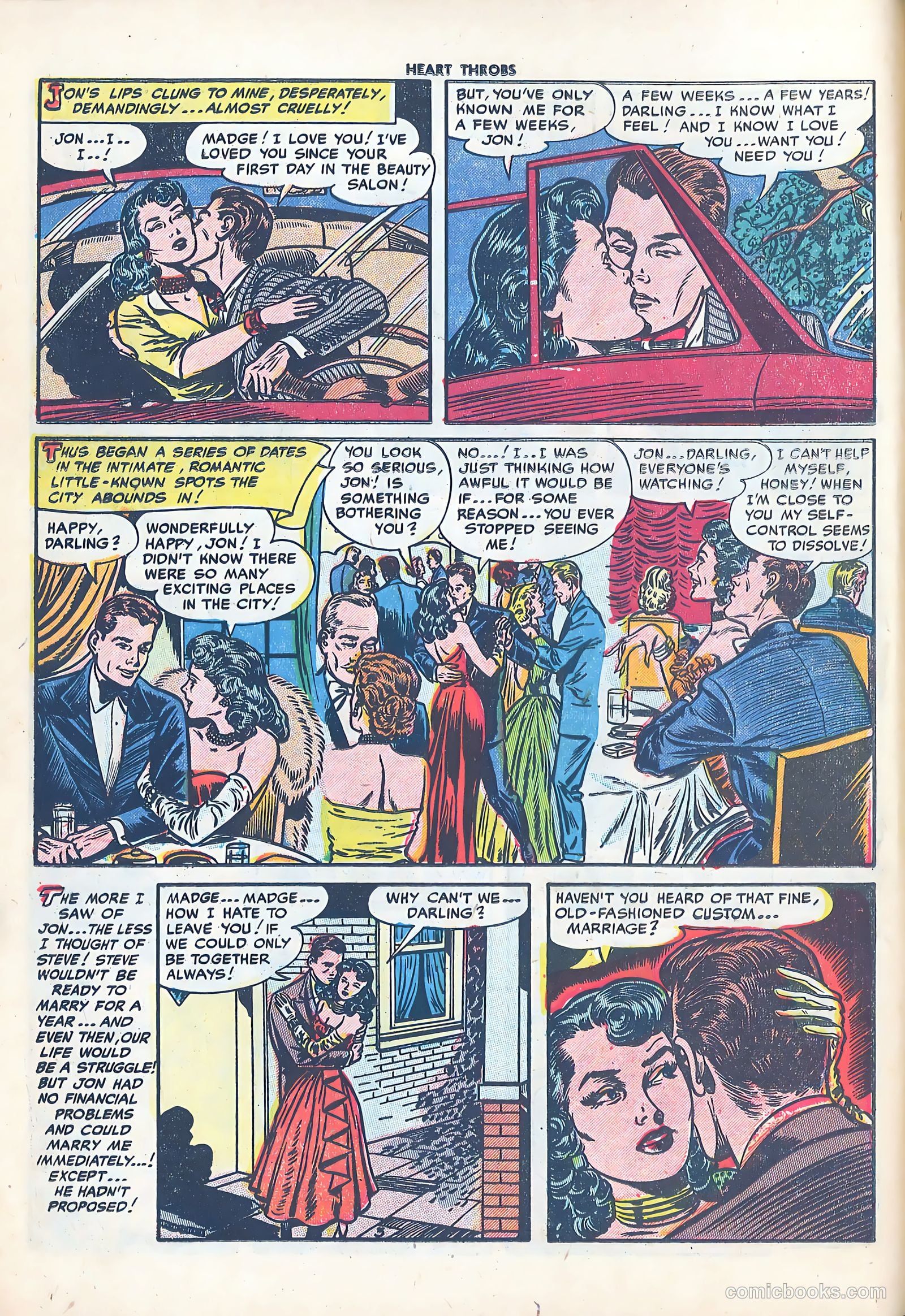 Heart Throbs #17 (1953) — page 14 of 36