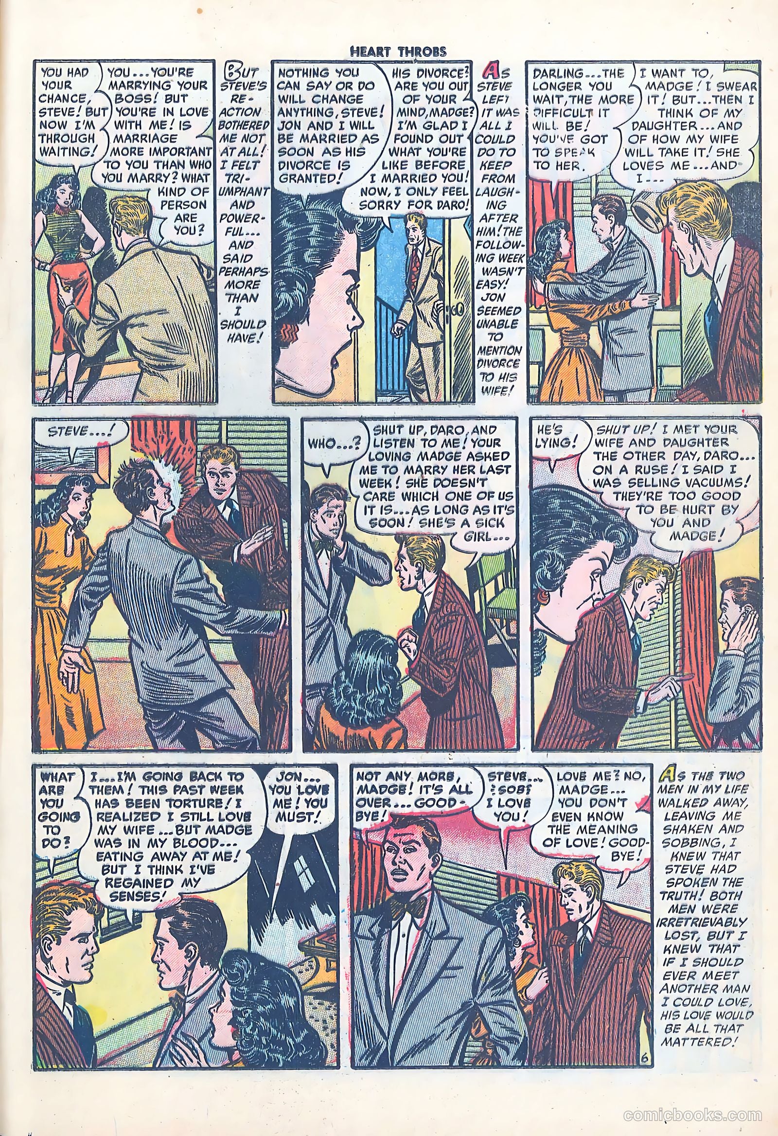 Heart Throbs #17 (1953) — page 17 of 36