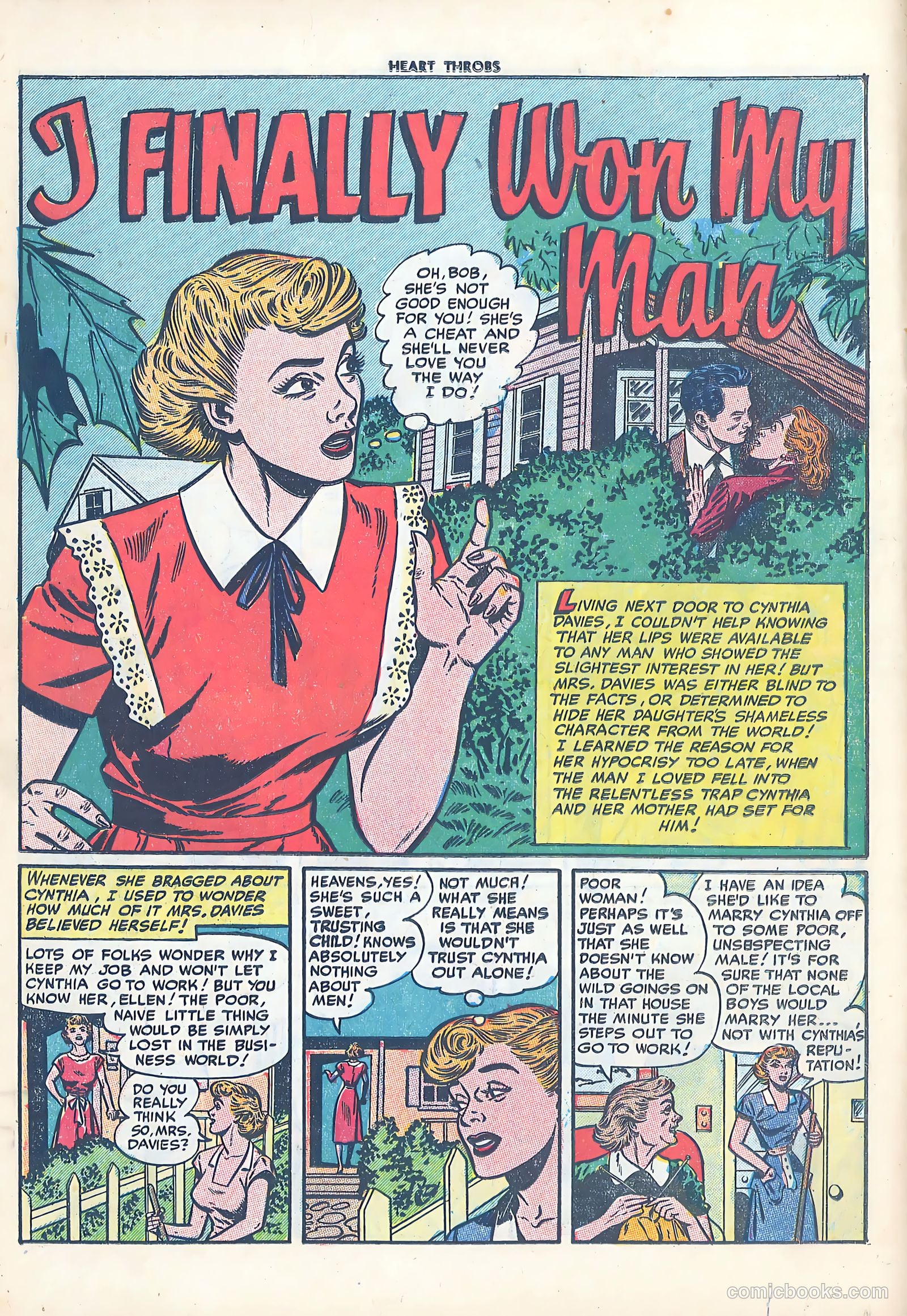 Heart Throbs #17 (1953) — page 18 of 36