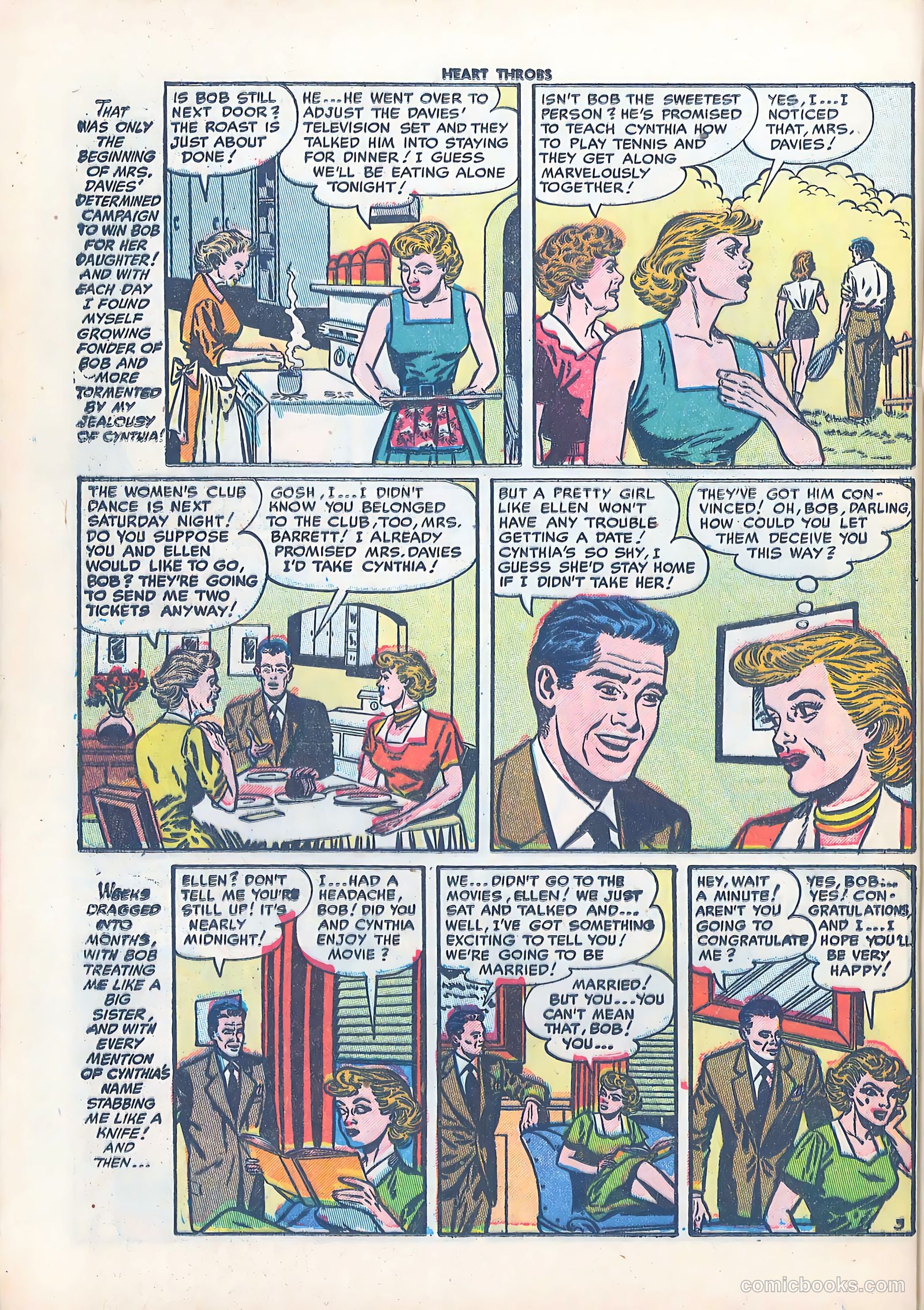 Heart Throbs #17 (1953) — page 20 of 36
