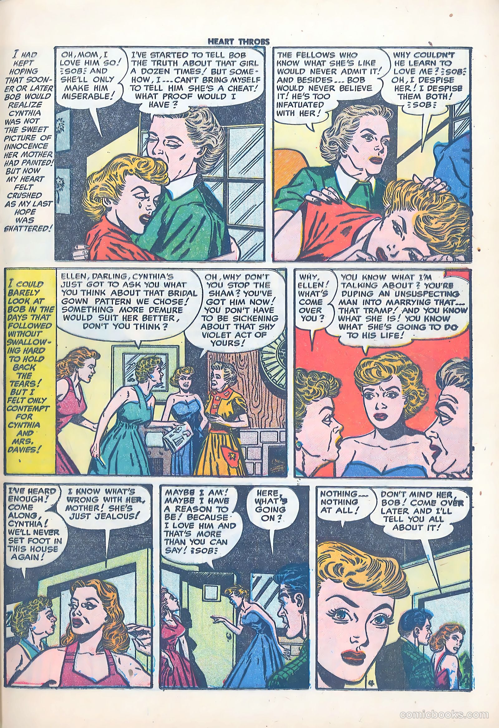 Heart Throbs #17 (1953) — page 21 of 36