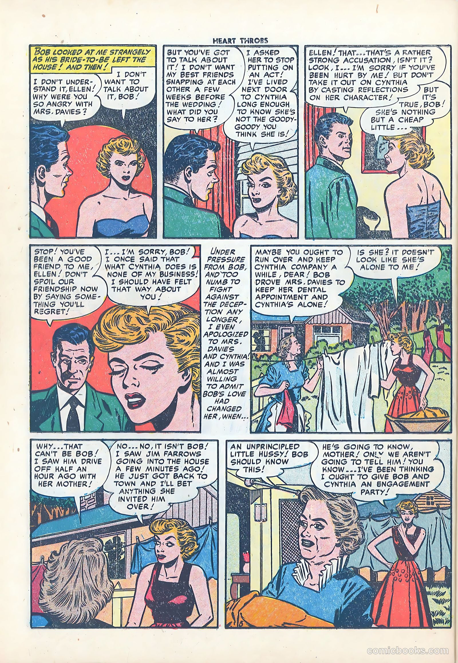 Heart Throbs #17 (1953) — page 22 of 36