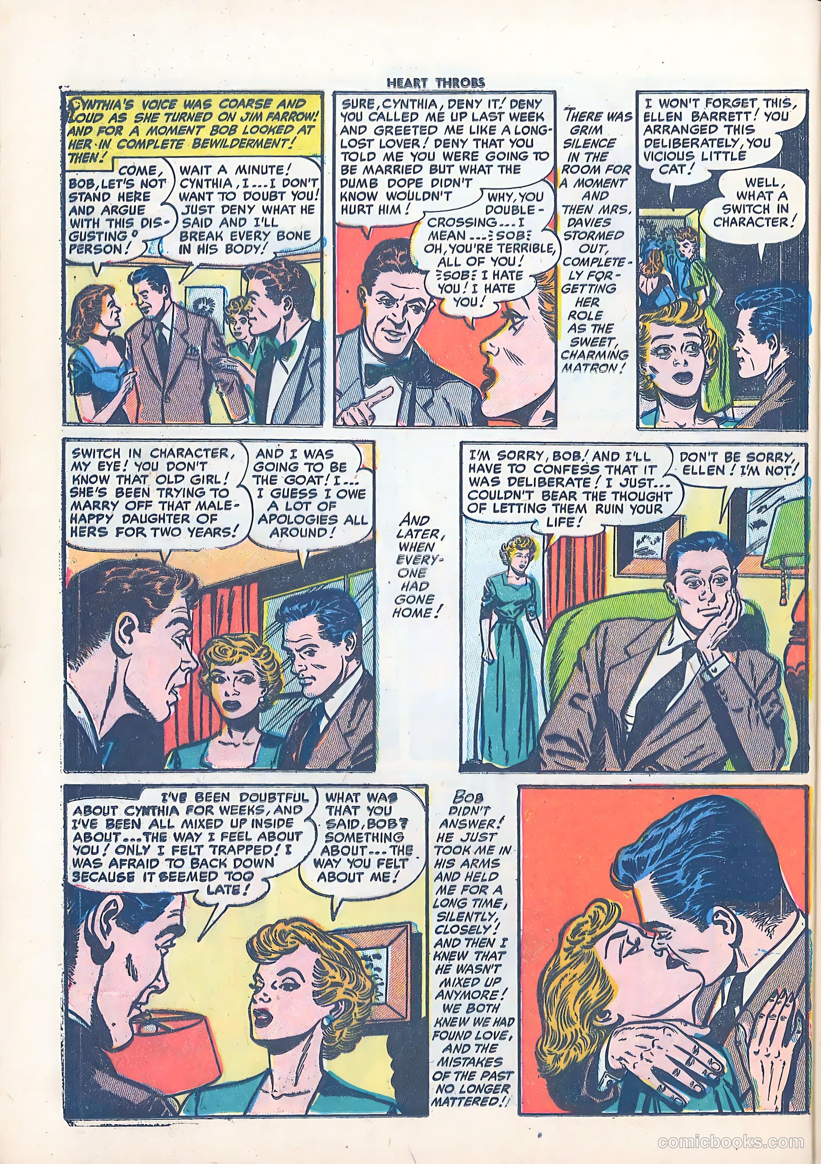 Heart Throbs #17 (1953) — page 24 of 36