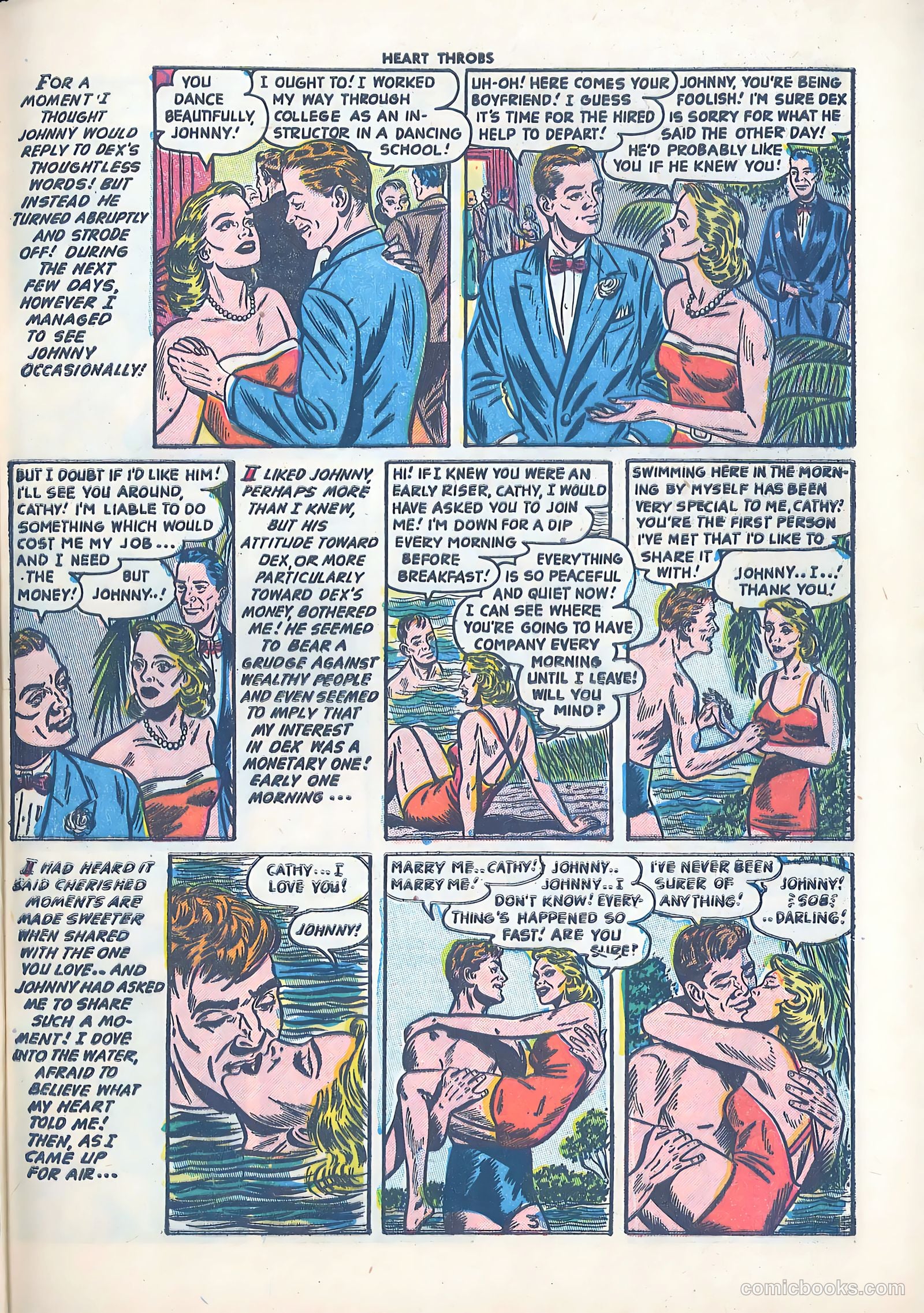 Heart Throbs #17 (1953) — page 29 of 36
