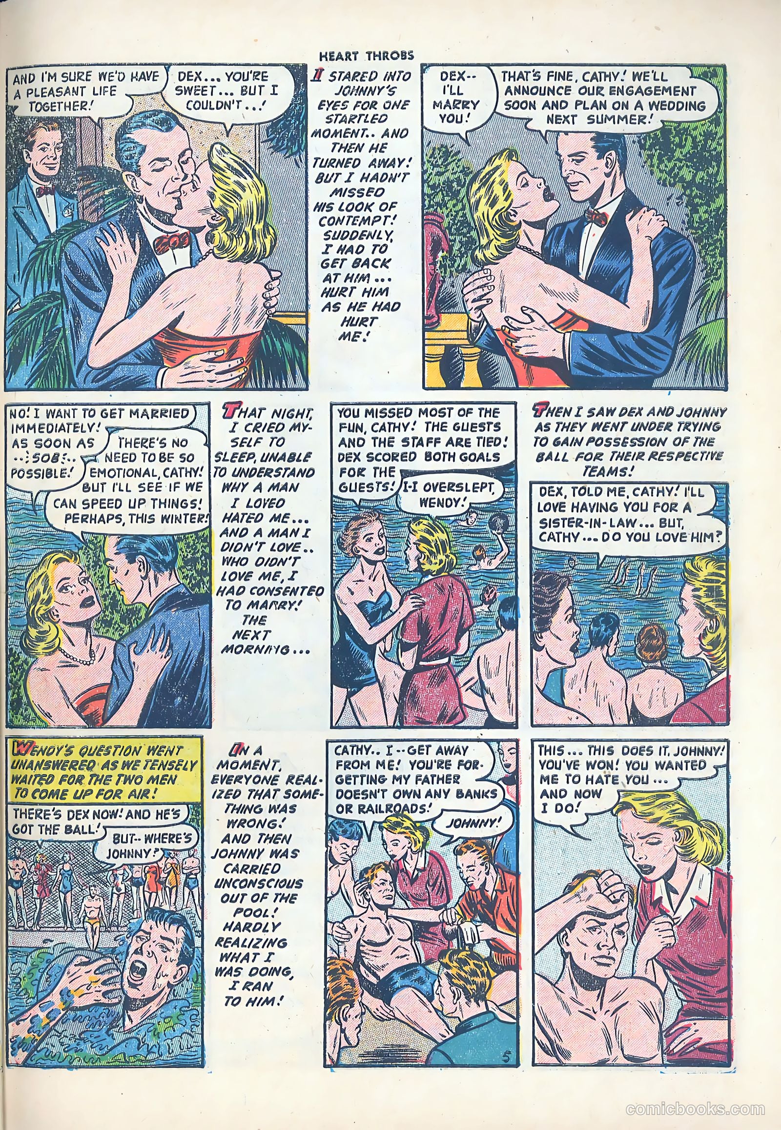 Heart Throbs #17 (1953) — page 31 of 36