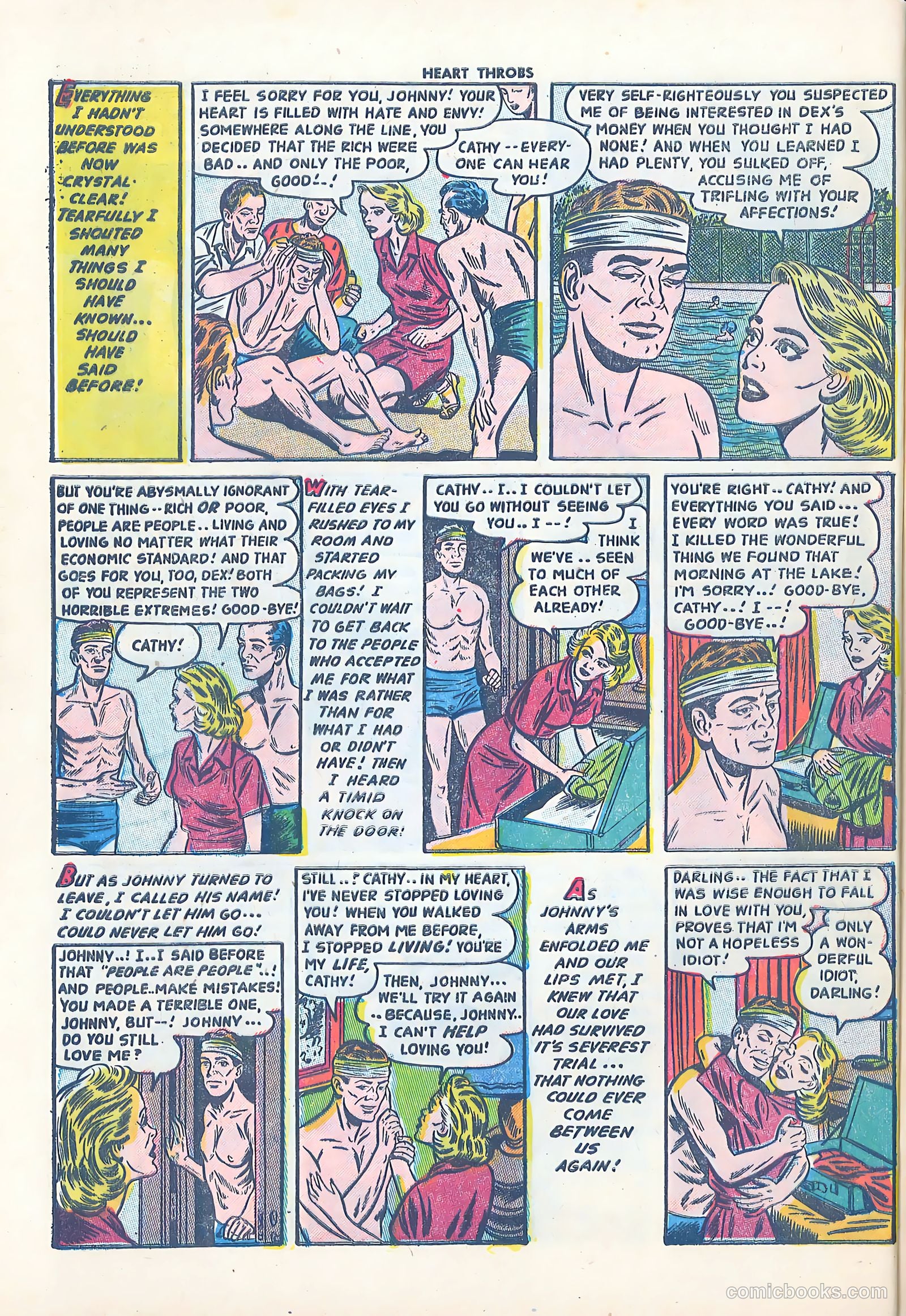 Heart Throbs #17 (1953) — page 32 of 36