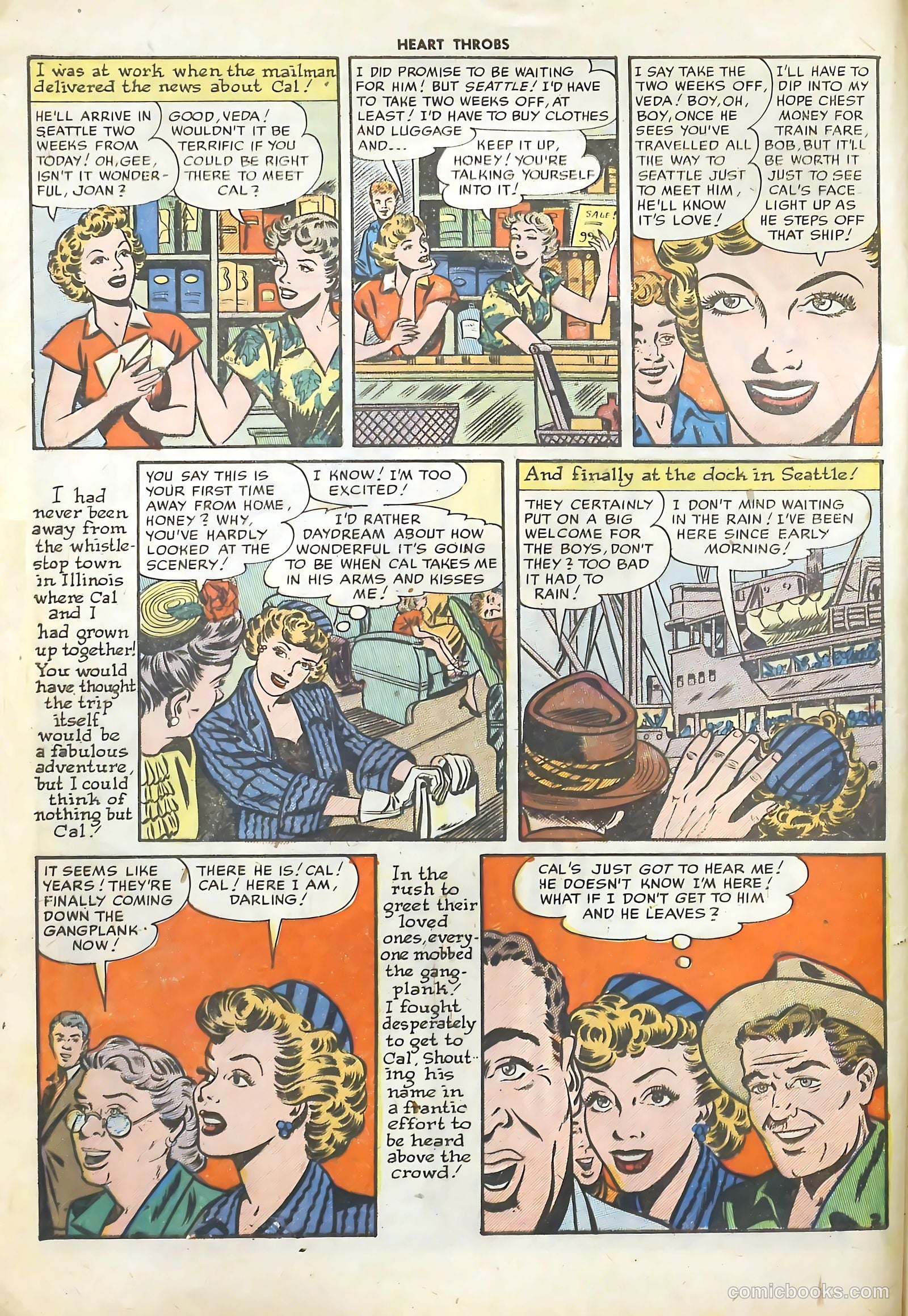 Heart Throbs #18 (1953) — page 4 of 36