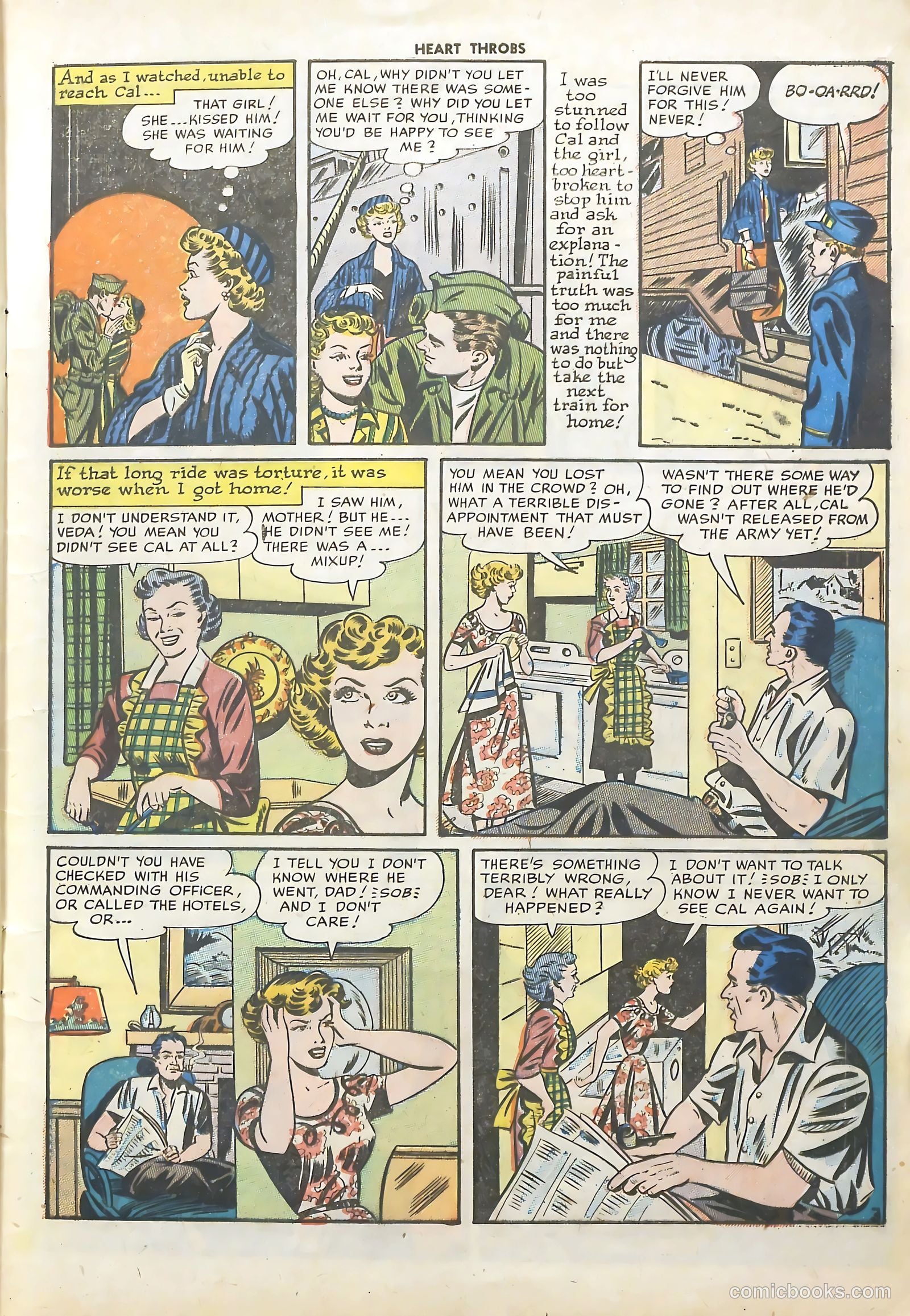 Heart Throbs #18 (1953) — page 5 of 36