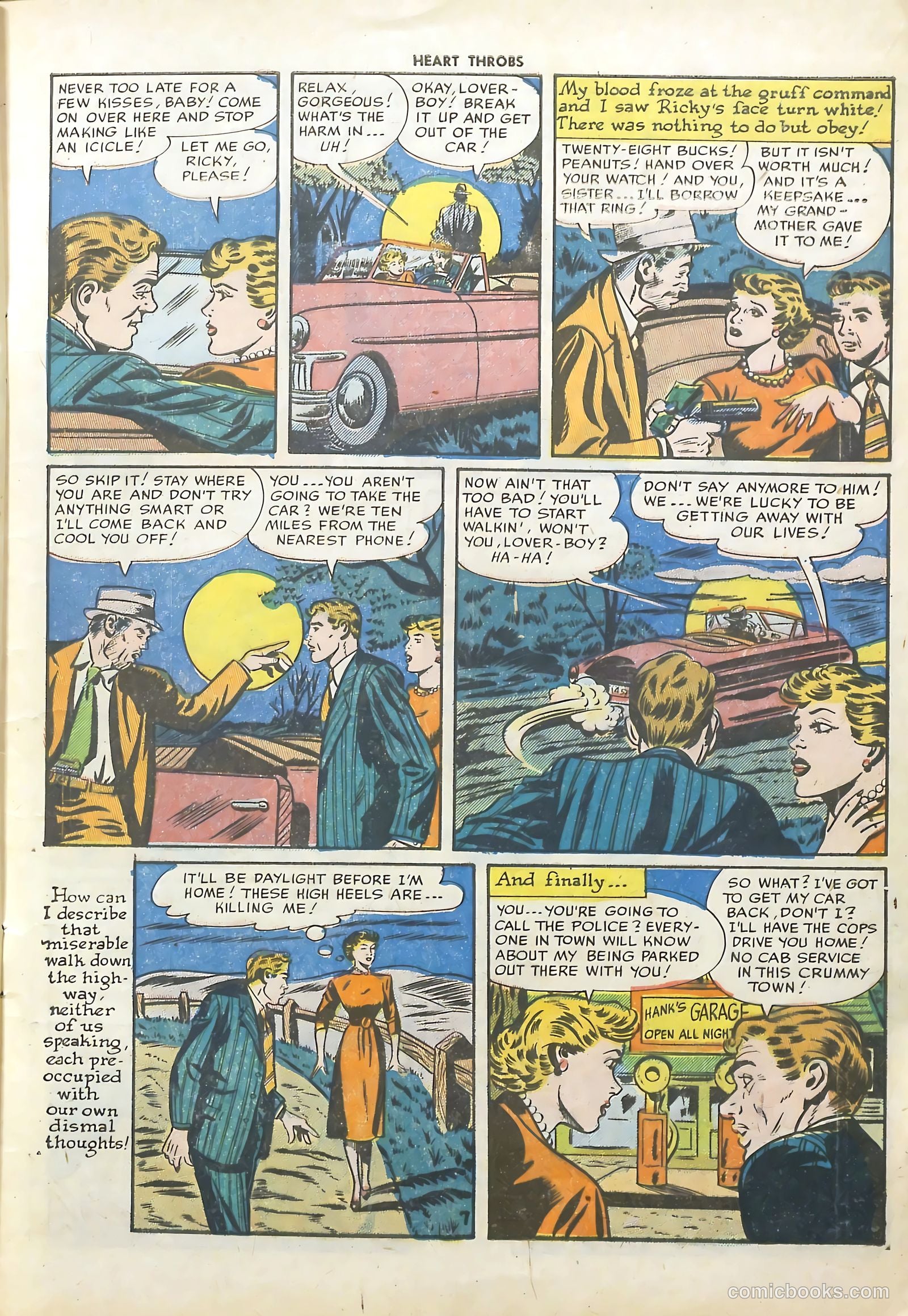 Heart Throbs #18 (1953) — page 9 of 36
