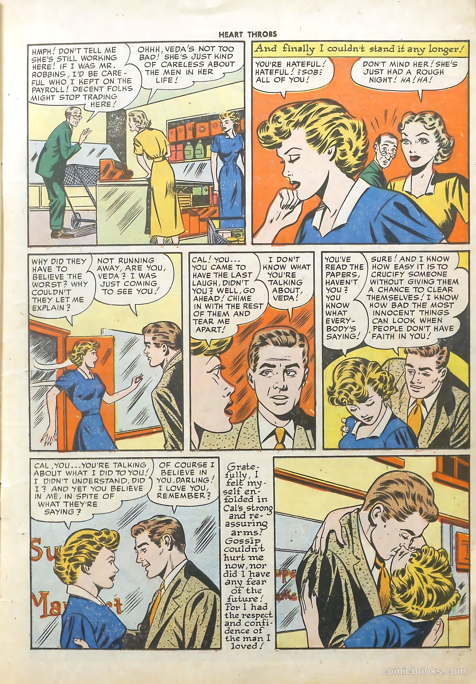 Heart Throbs #18 (1953) — page 11 of 36
