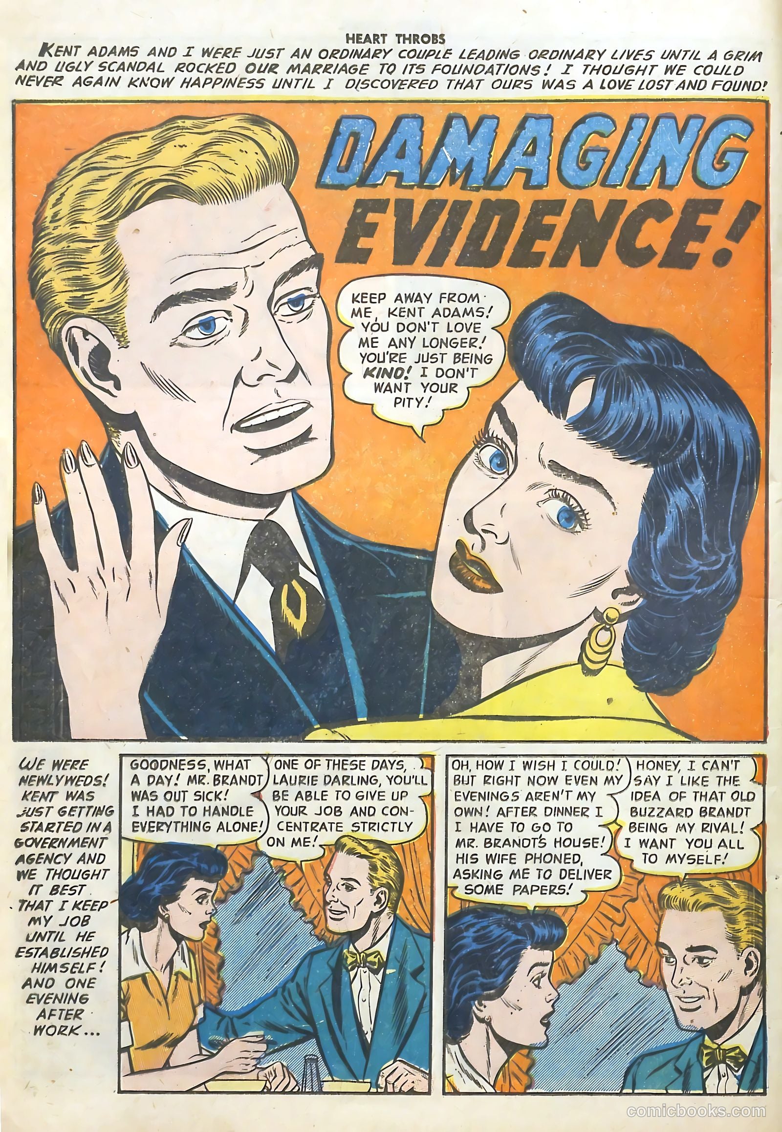 Heart Throbs #18 (1953) — page 12 of 36