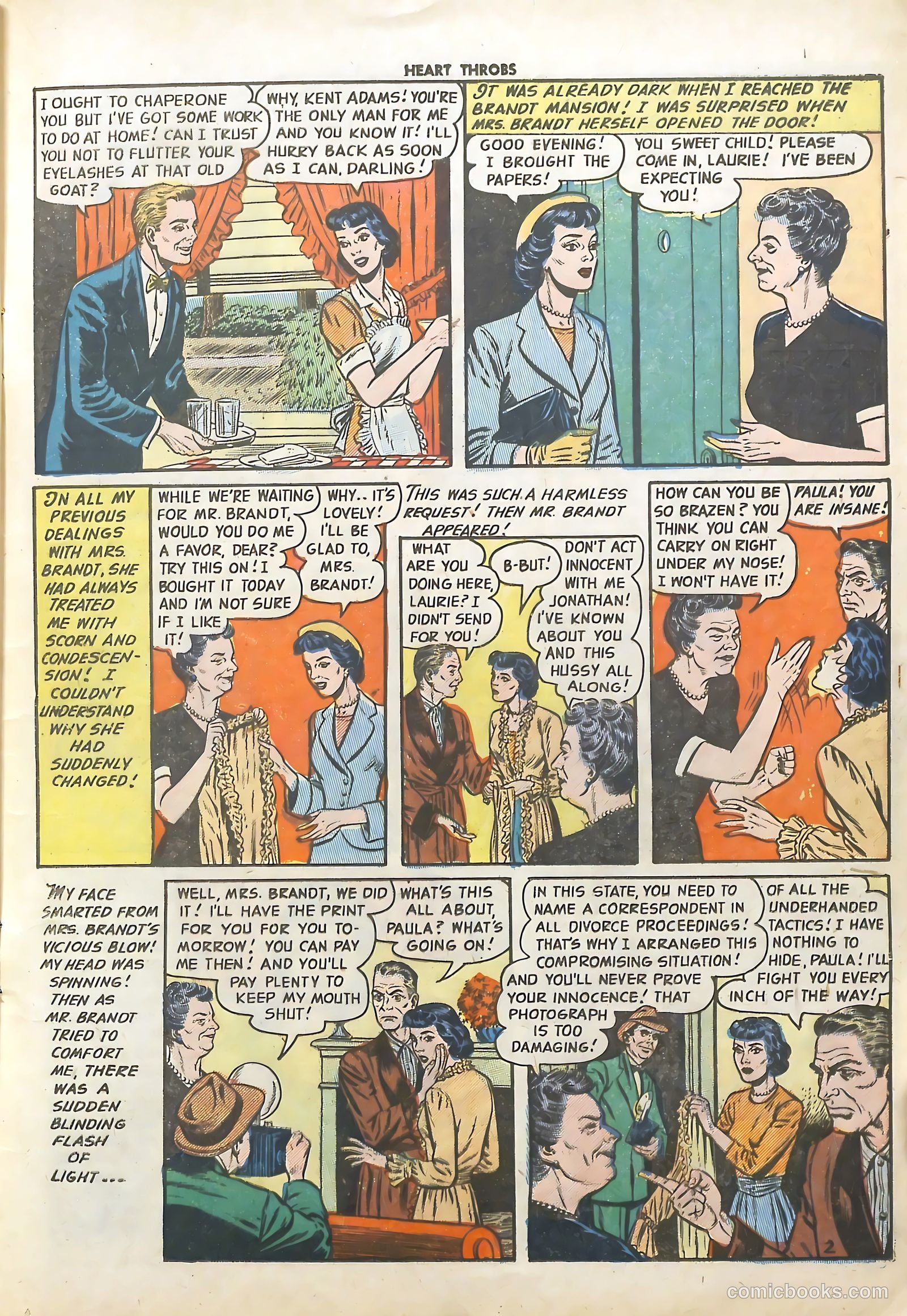 Heart Throbs #18 (1953) — page 13 of 36