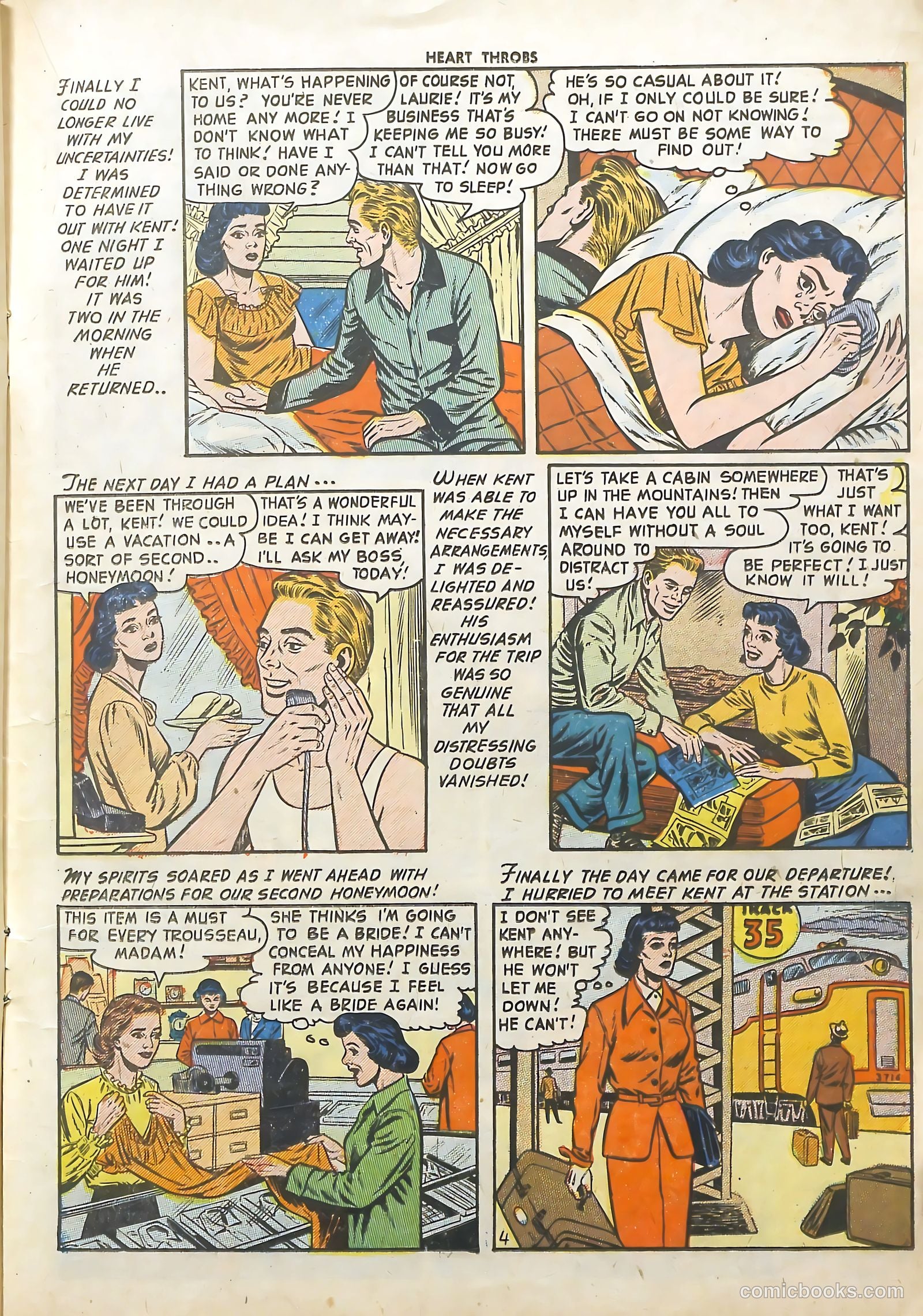 Heart Throbs #18 (1953) — page 15 of 36