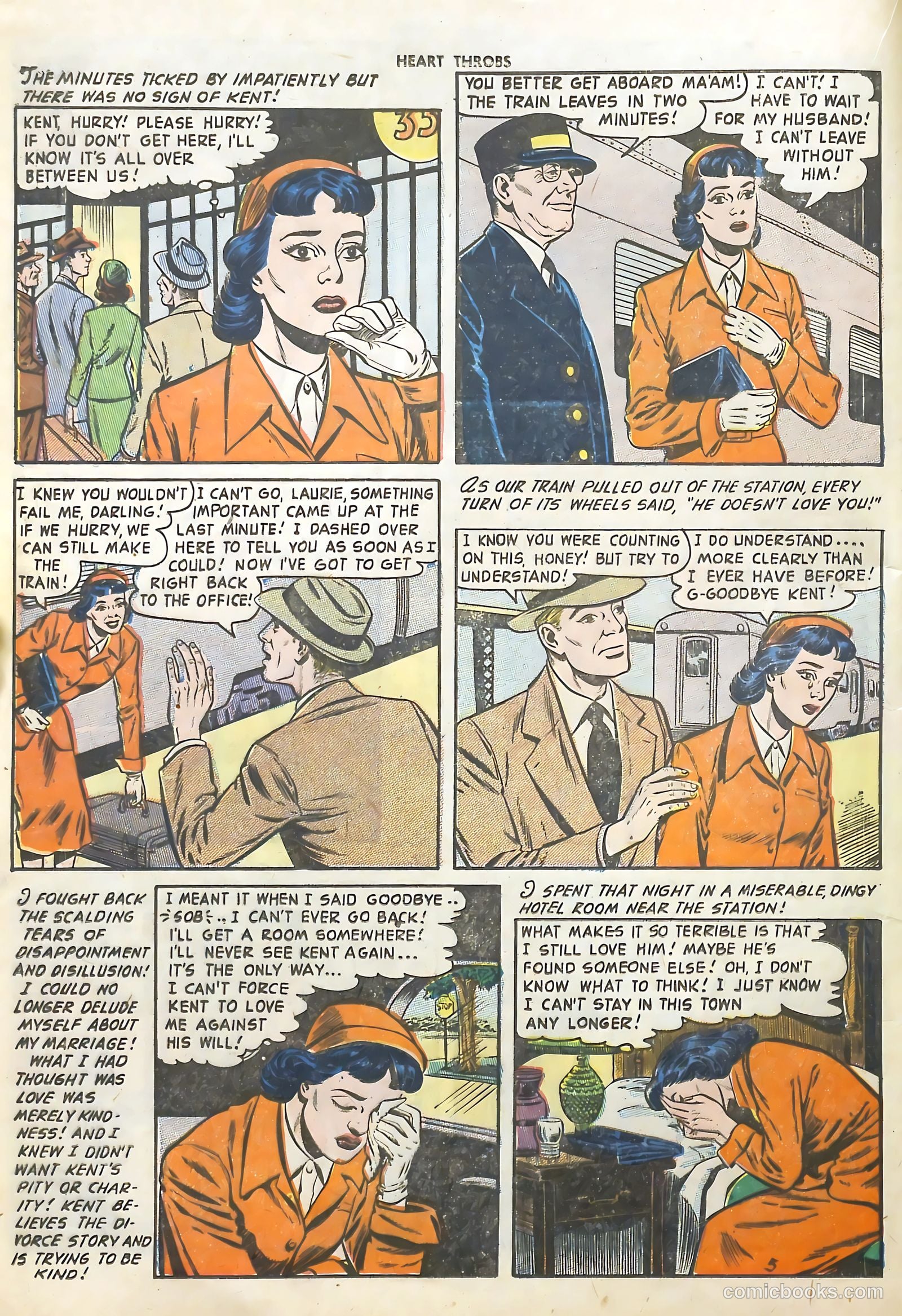 Heart Throbs #18 (1953) — page 16 of 36