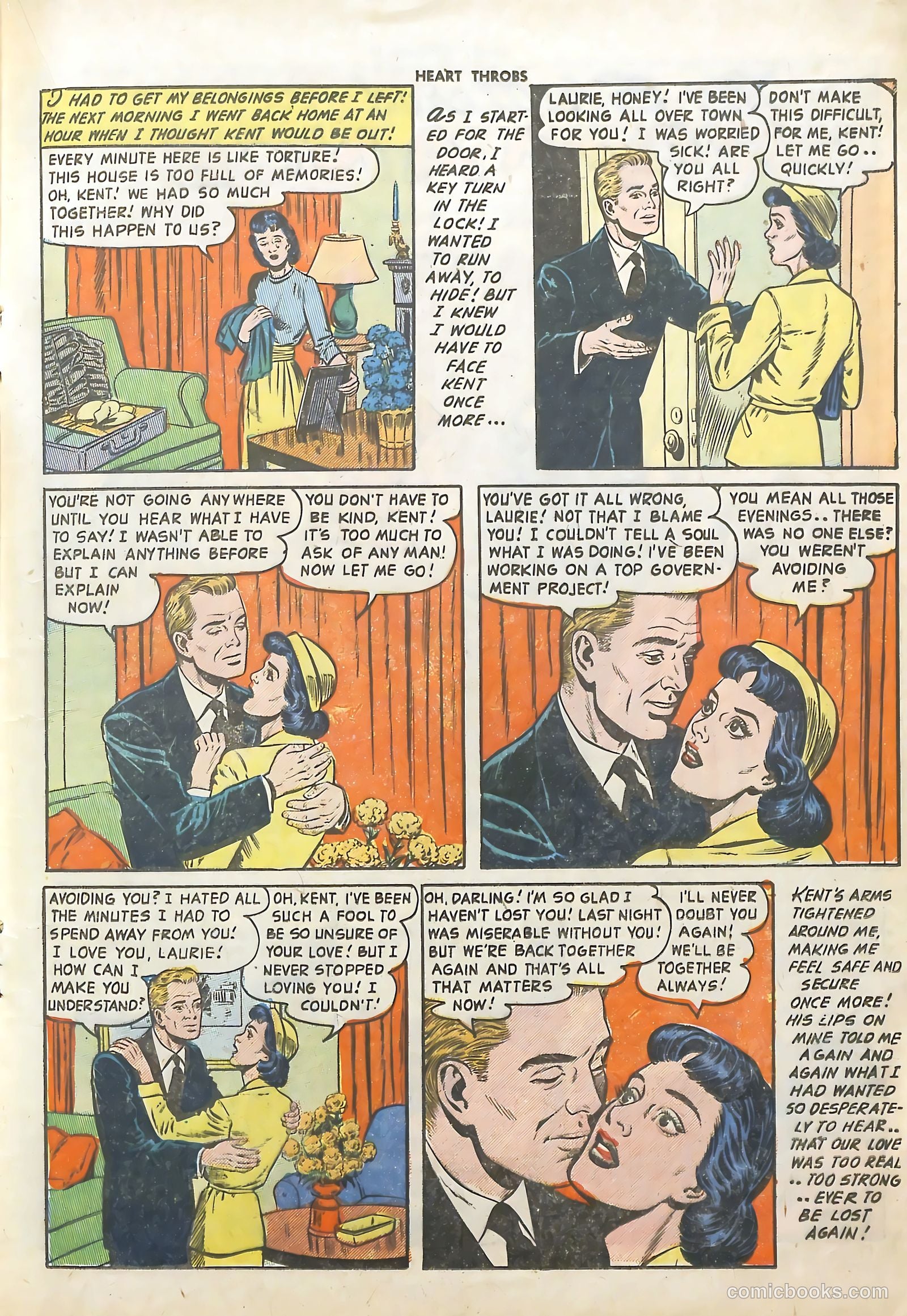 Heart Throbs #18 (1953) — page 17 of 36