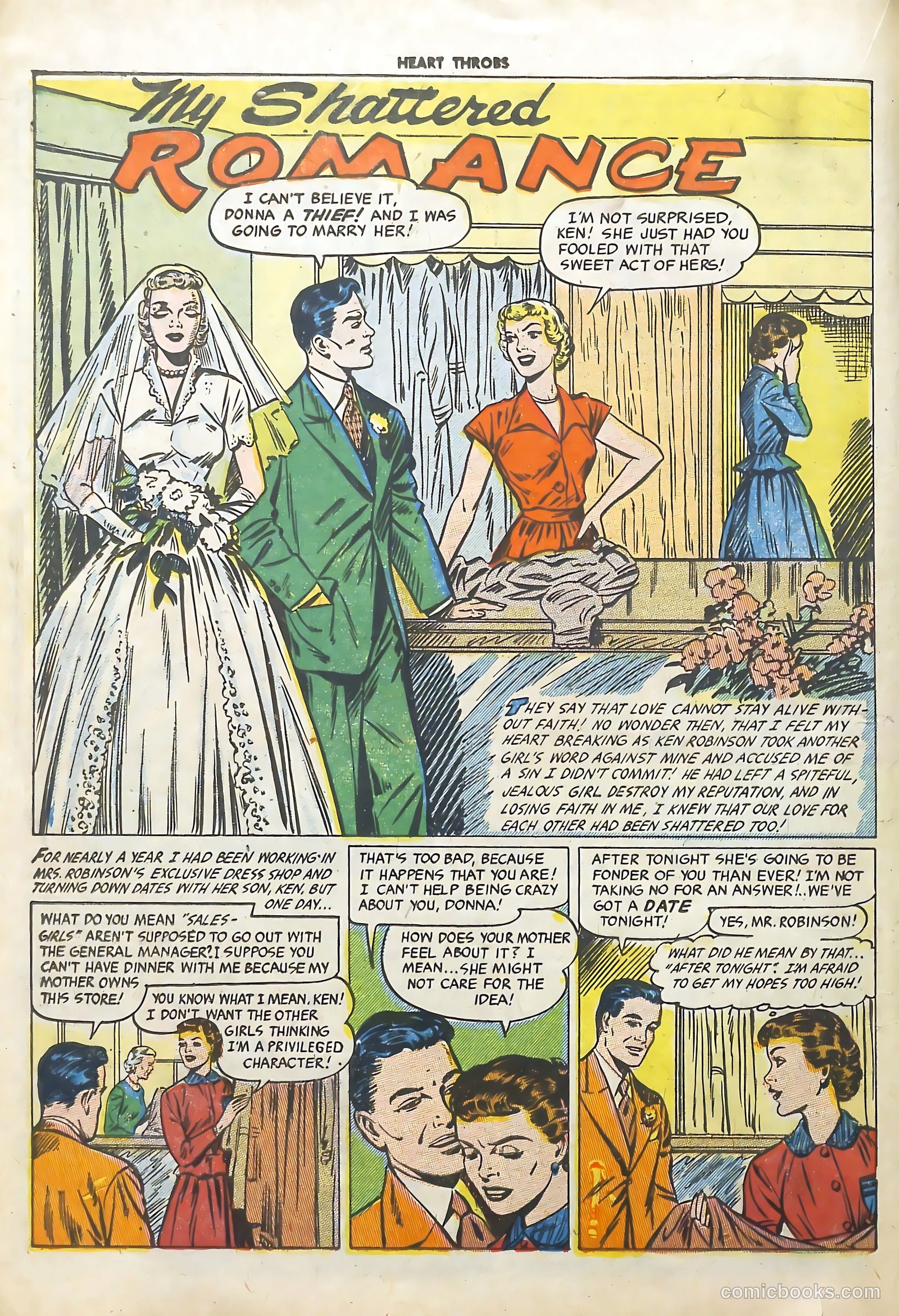 Heart Throbs #18 (1953) — page 18 of 36