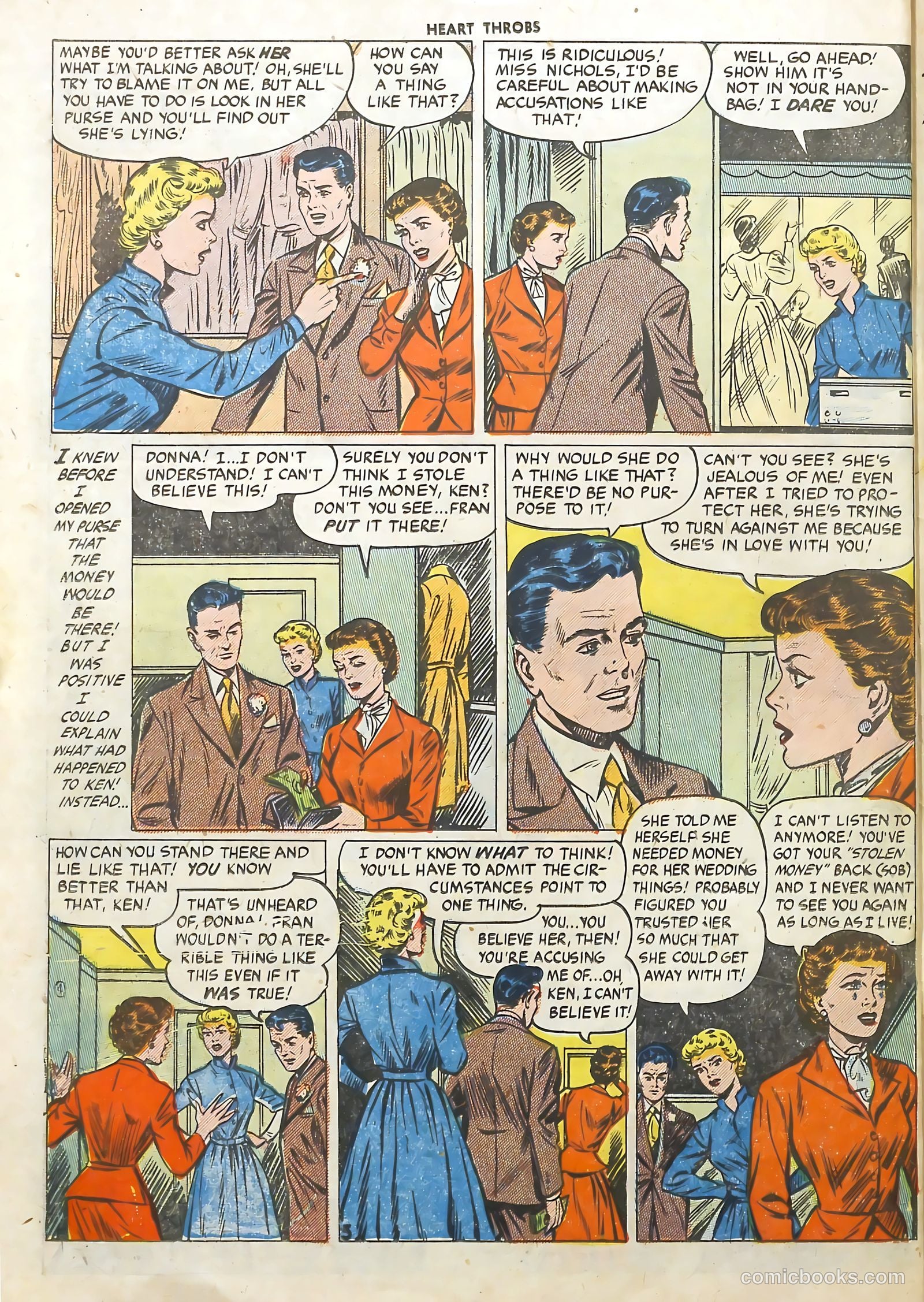 Heart Throbs #18 (1953) — page 22 of 36