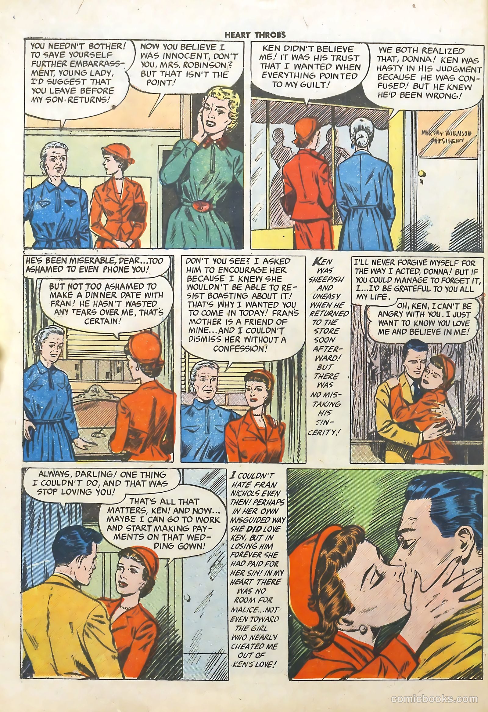 Heart Throbs #18 (1953) — page 24 of 36