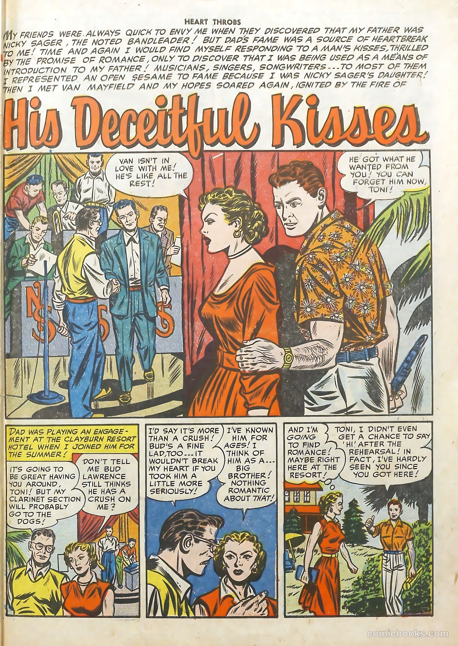 Heart Throbs #18 (1953) — page 27 of 36