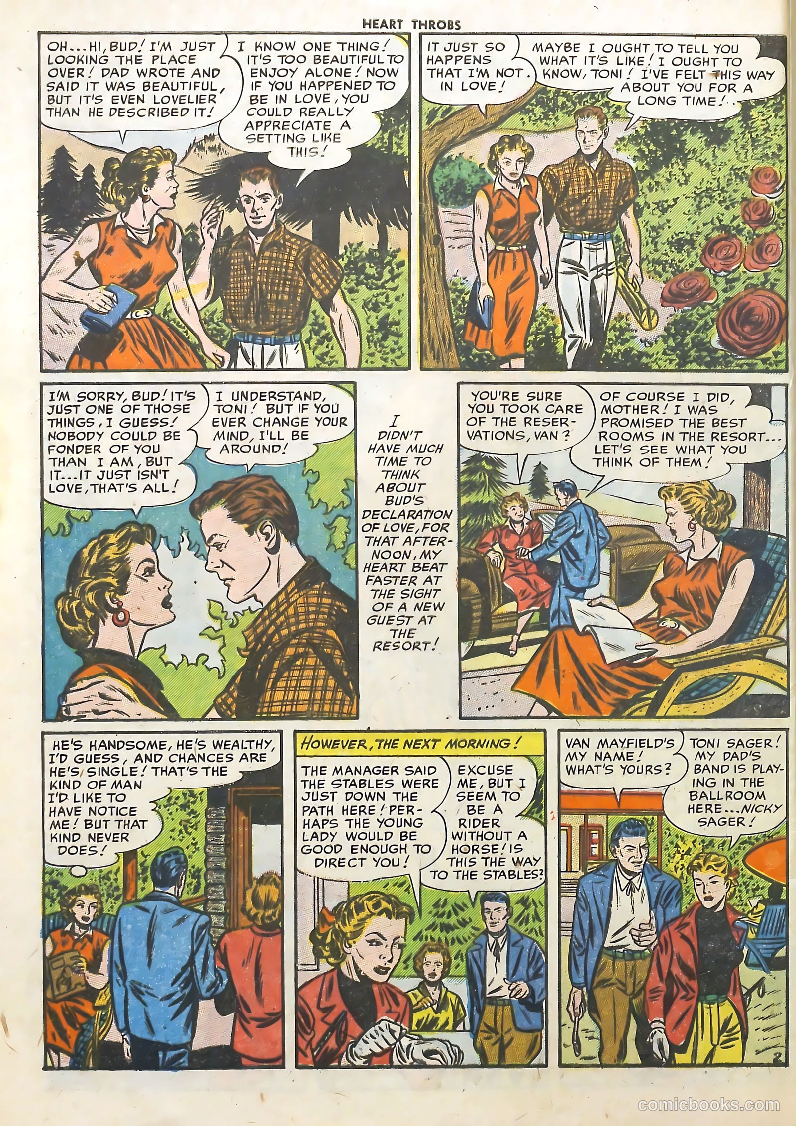 Heart Throbs #18 (1953) — page 28 of 36