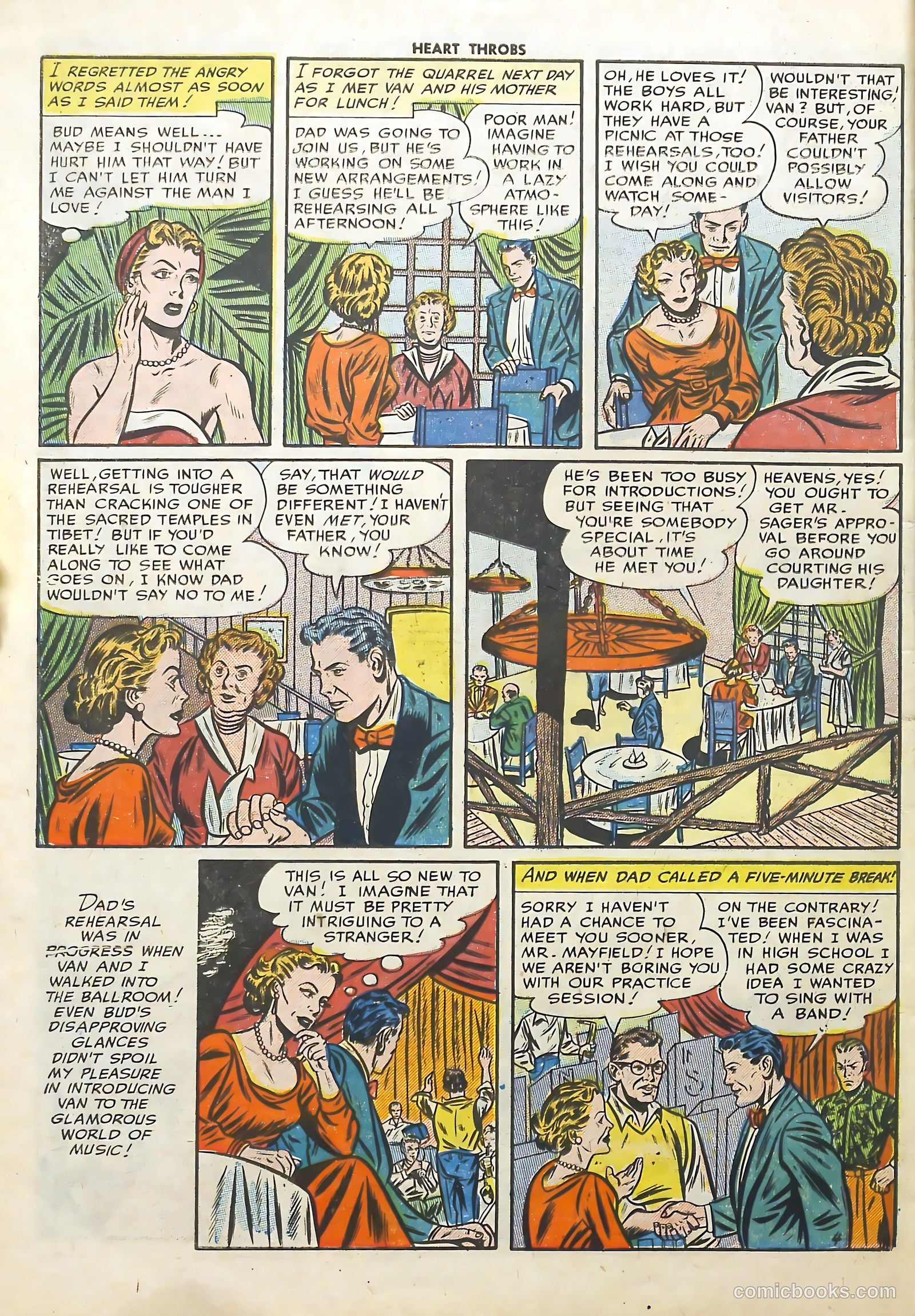 Heart Throbs #18 (1953) — page 30 of 36