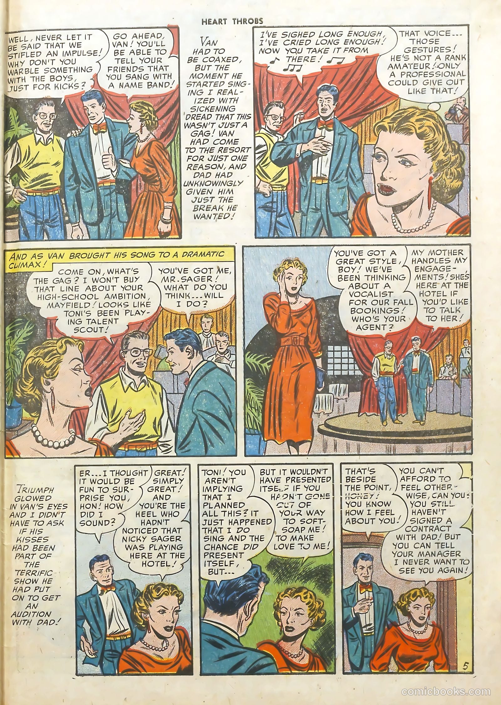 Heart Throbs #18 (1953) — page 31 of 36