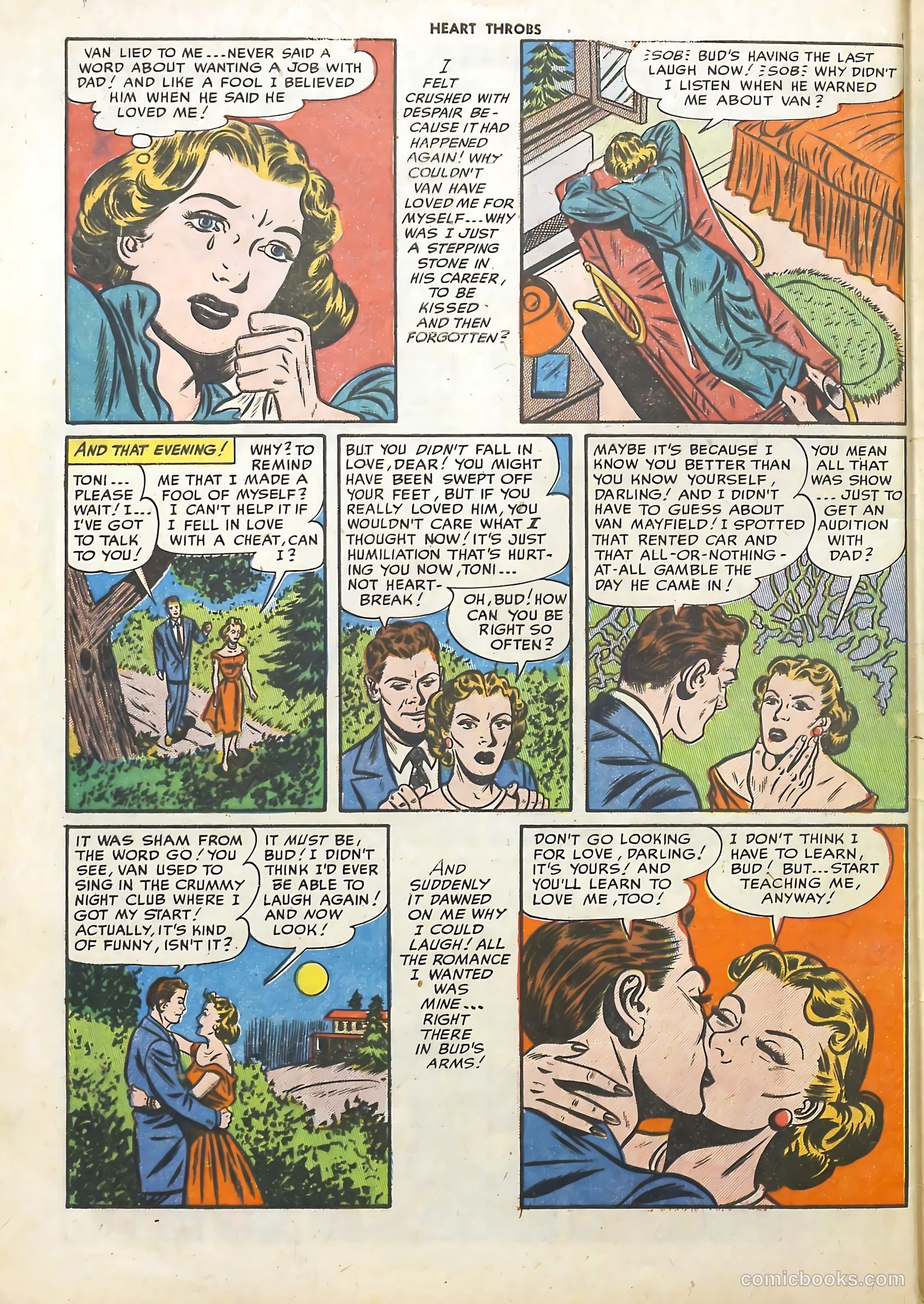 Heart Throbs #18 (1953) — page 32 of 36