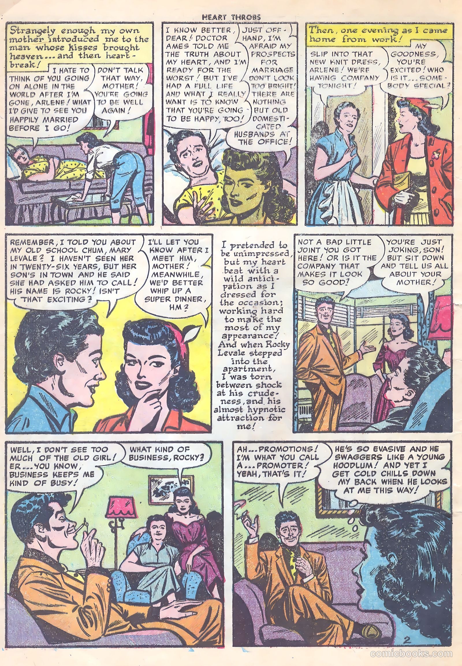 Heart Throbs #19 (1953) — page 4 of 36