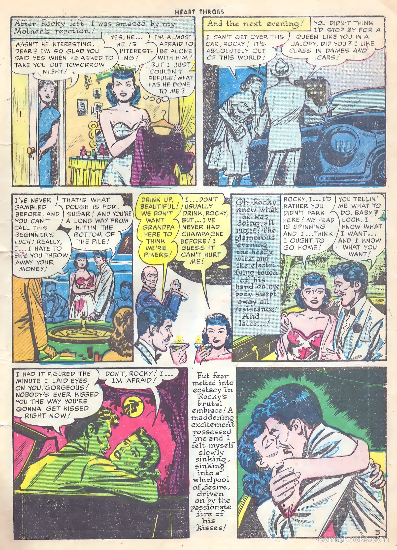 Heart Throbs #19 (1953) — page 5 of 36