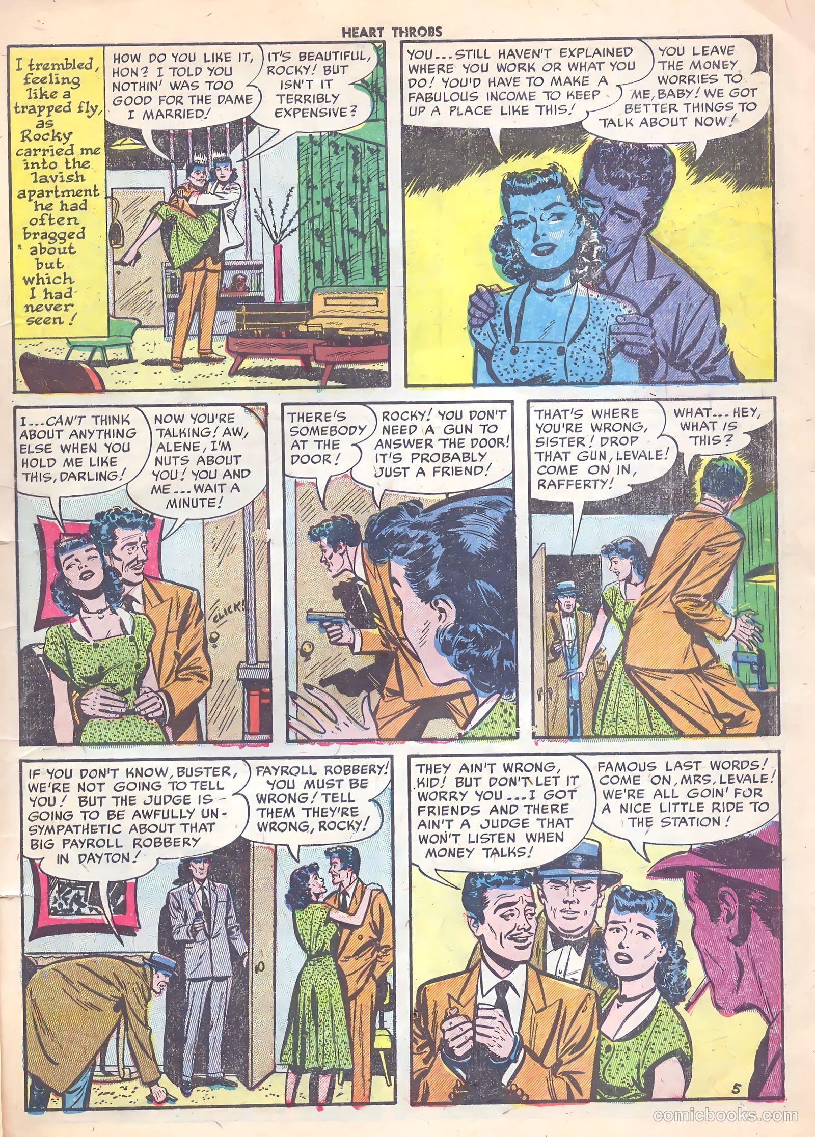 Heart Throbs #19 (1953) — page 7 of 36