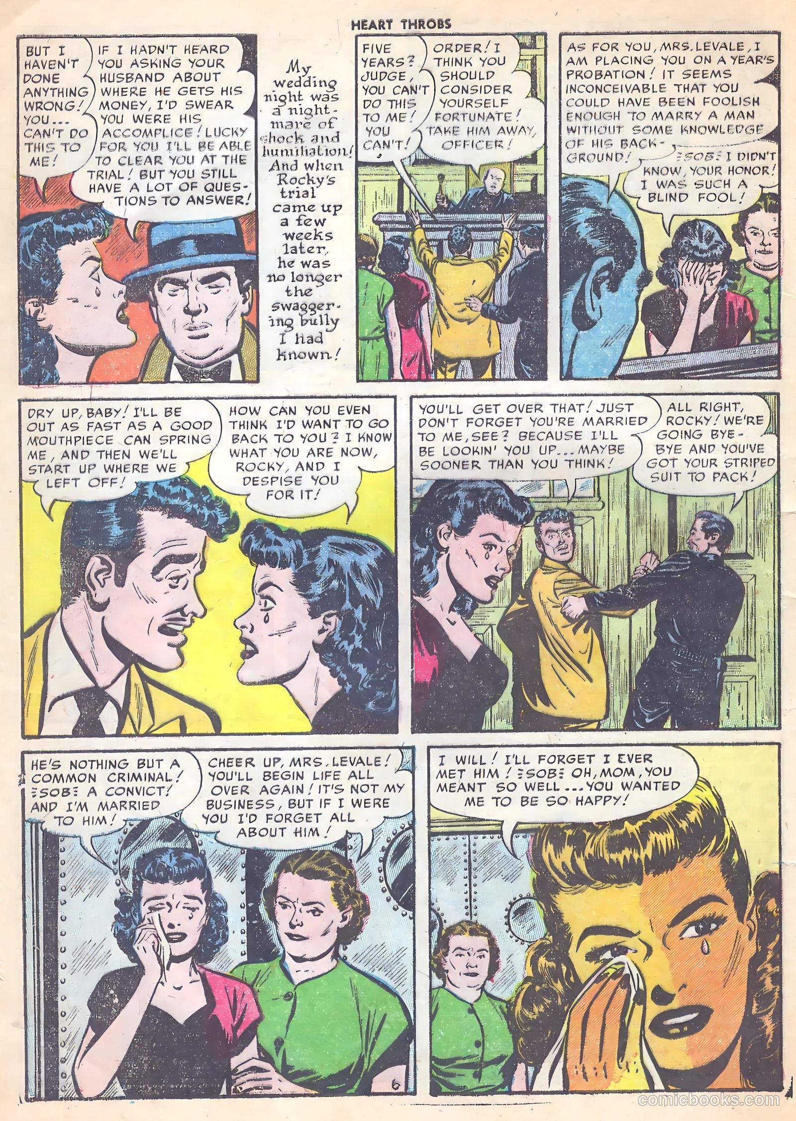 Heart Throbs #19 (1953) — page 8 of 36