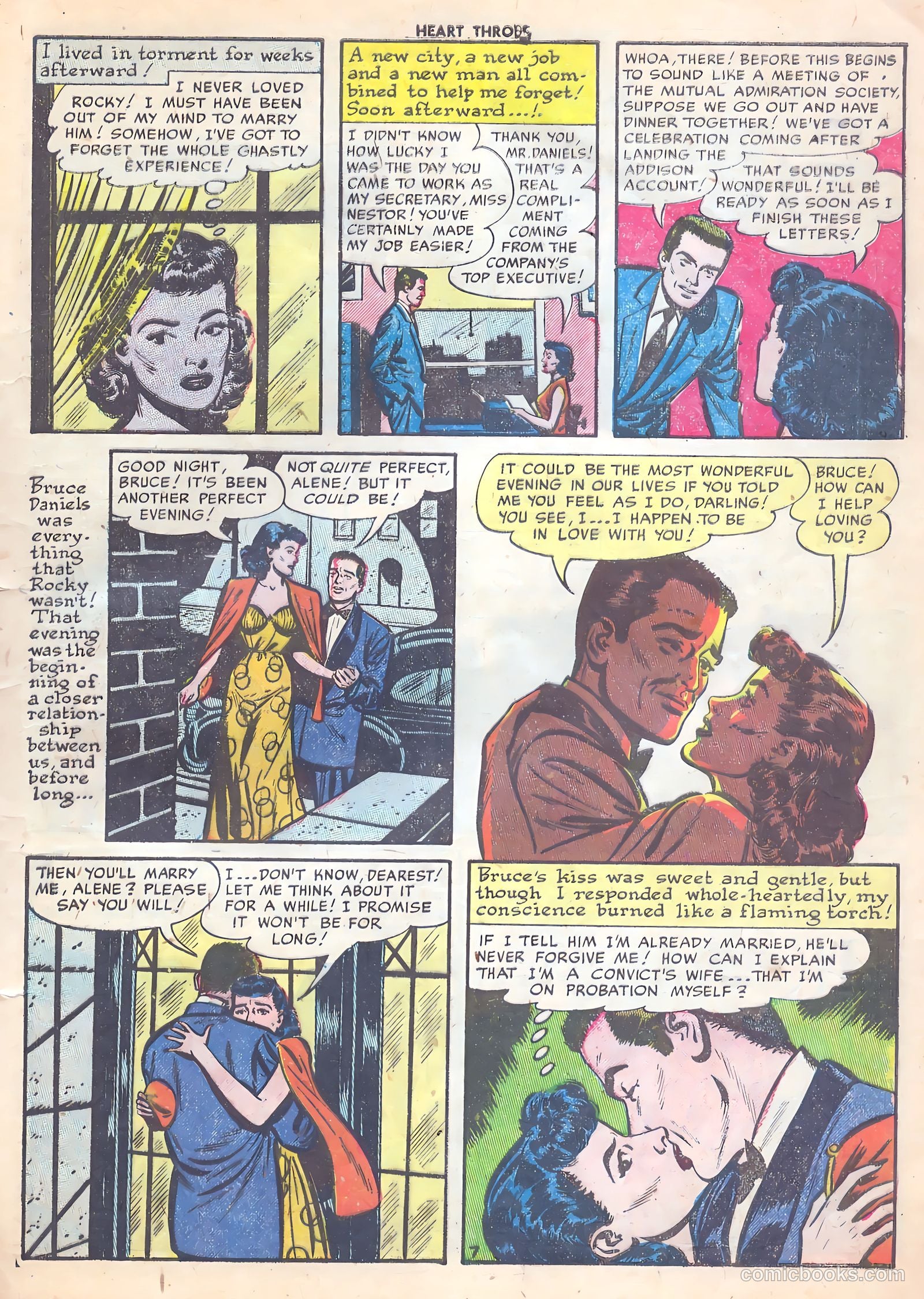 Heart Throbs #19 (1953) — page 9 of 36