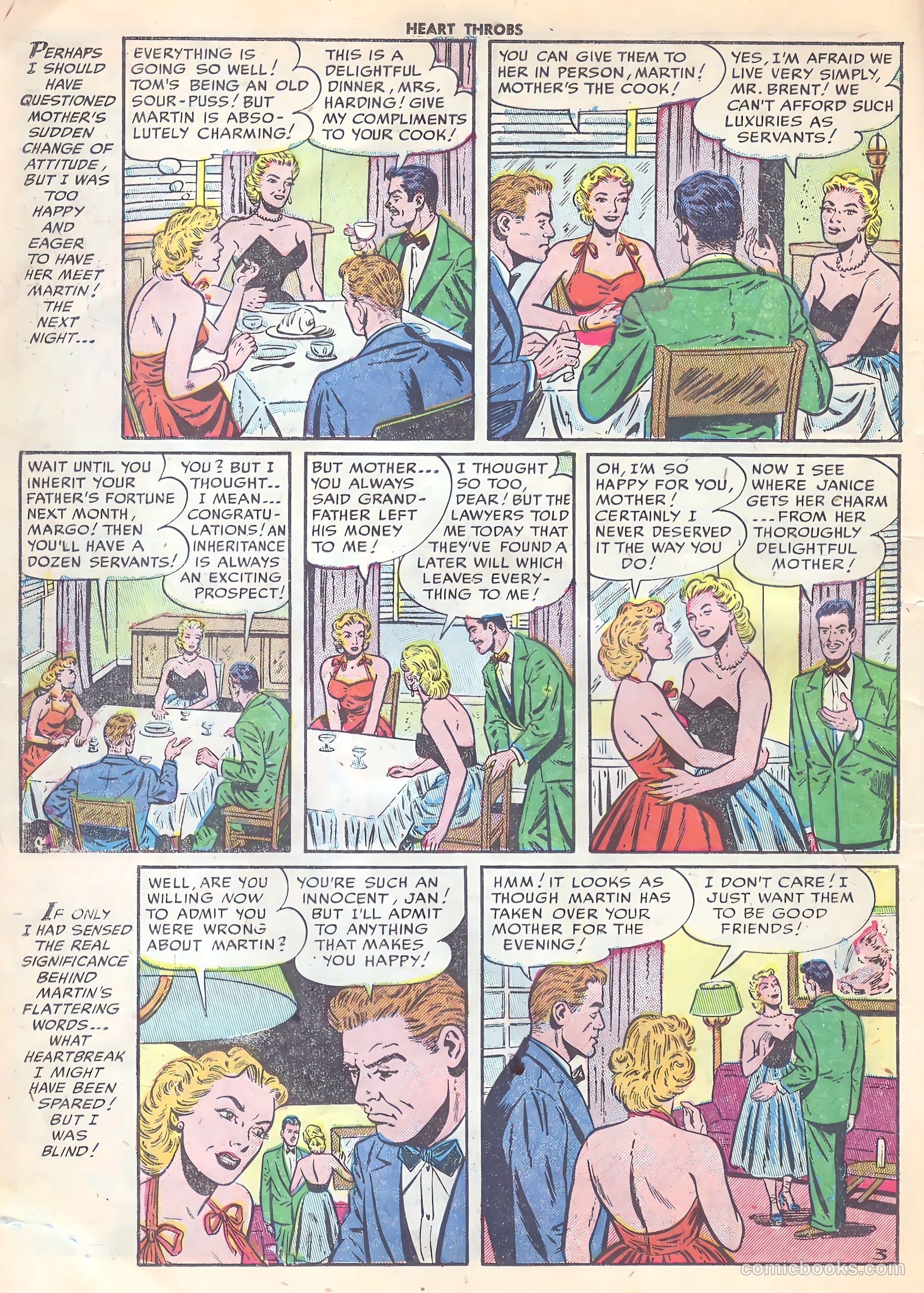 Heart Throbs #19 (1953) — page 14 of 36