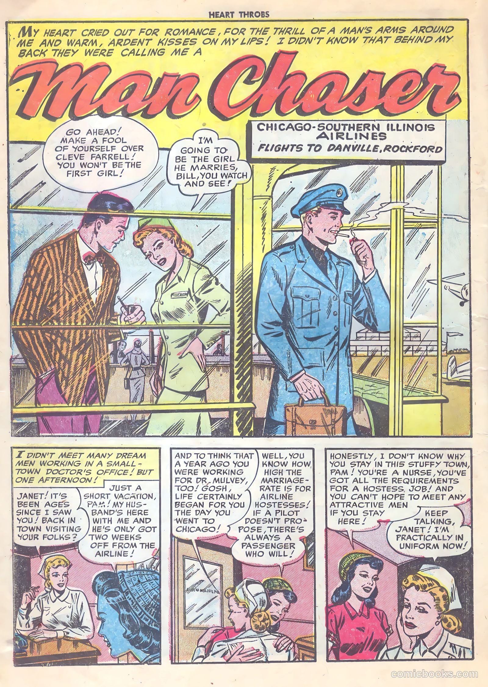 Heart Throbs #19 (1953) — page 18 of 36