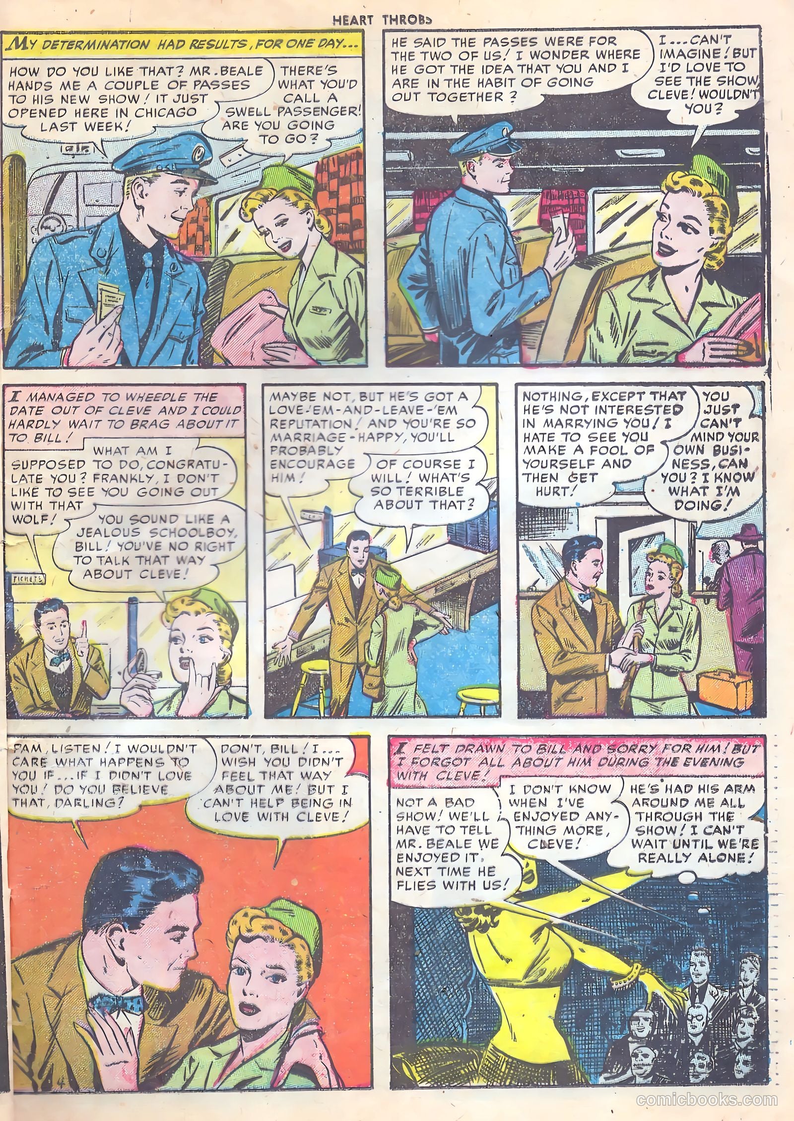 Heart Throbs #19 (1953) — page 21 of 36