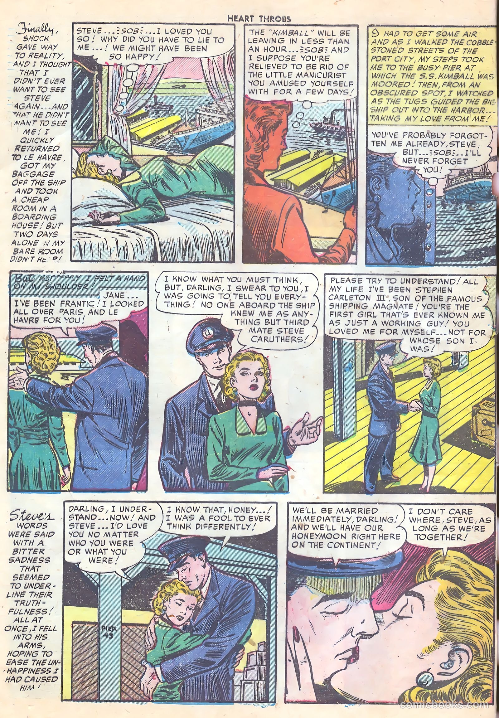 Heart Throbs #19 (1953) — page 32 of 36