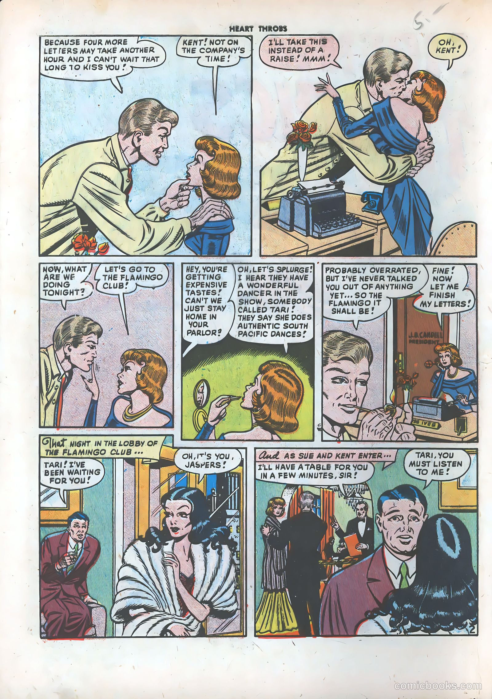 Heart Throbs #2 (1949) — page 4 of 36