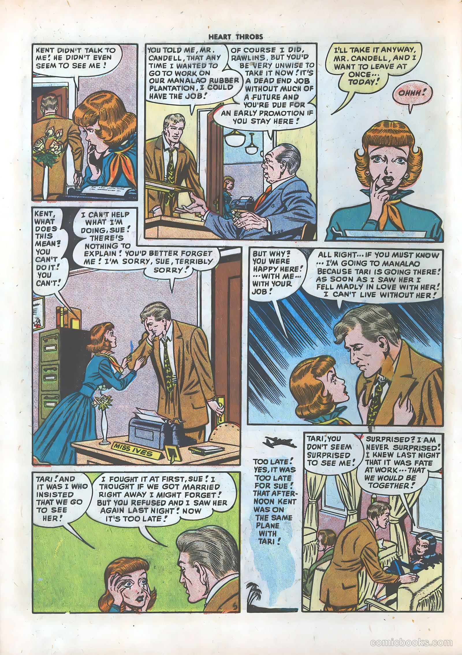 Heart Throbs #2 (1949) — page 8 of 36