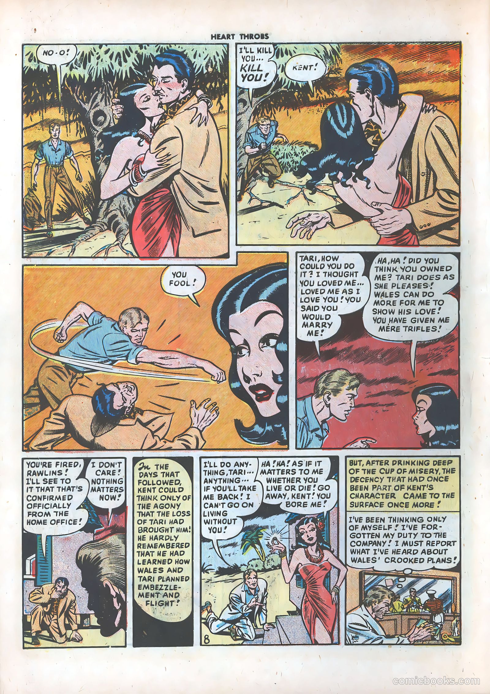 Heart Throbs #2 (1949) — page 10 of 36
