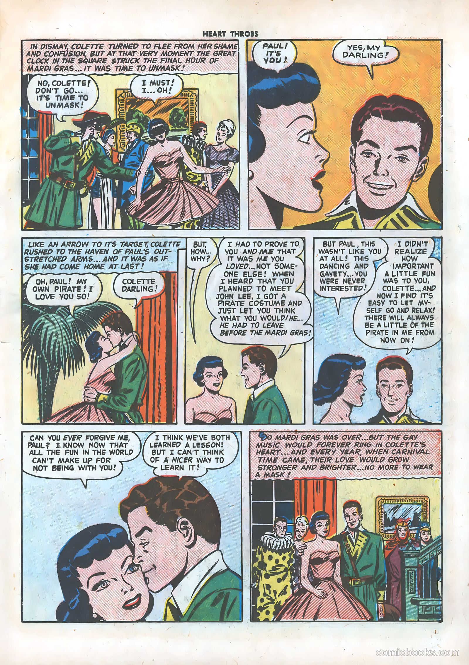 Heart Throbs #2 (1949) — page 17 of 36