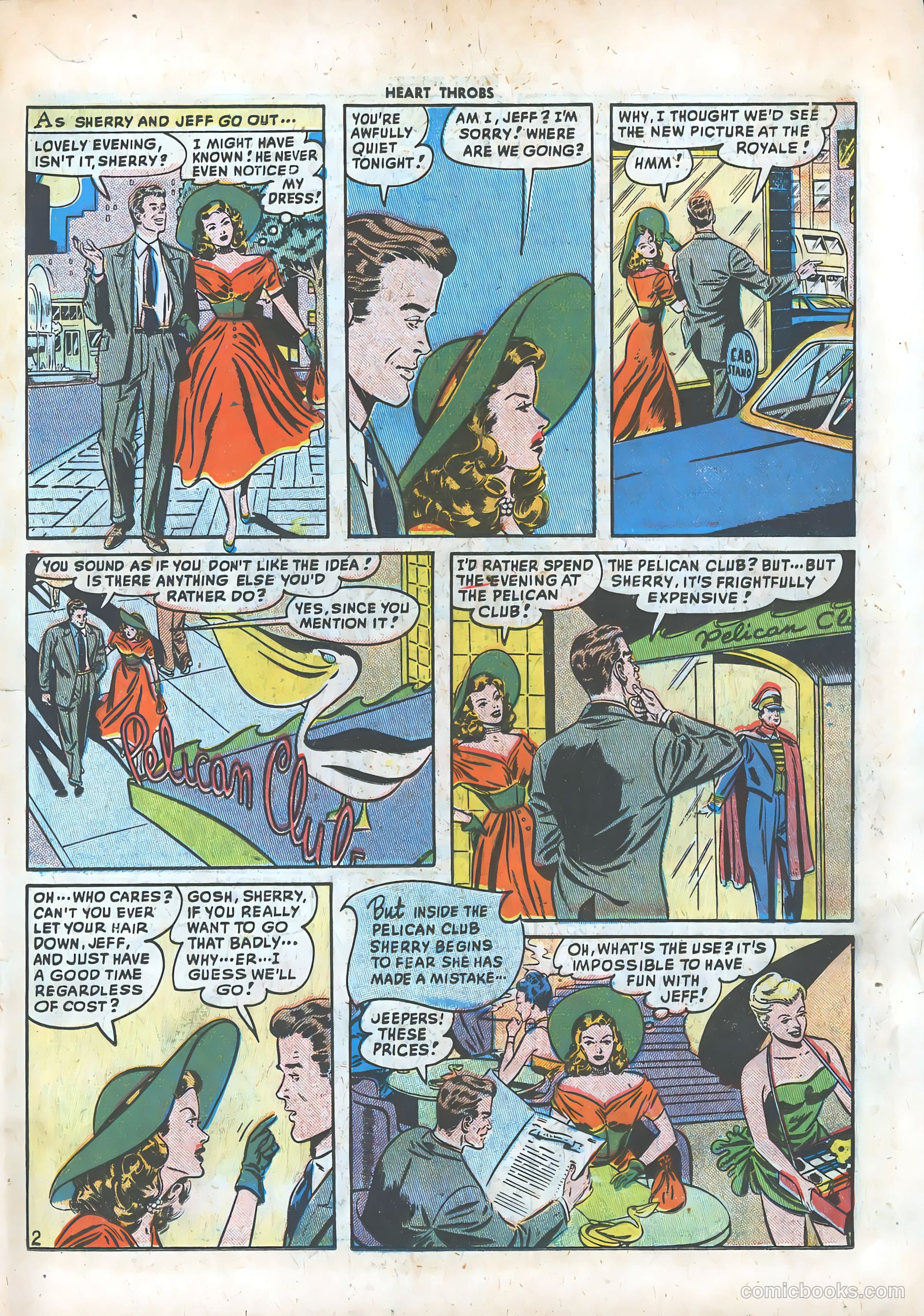 Heart Throbs #2 (1949) — page 19 of 36