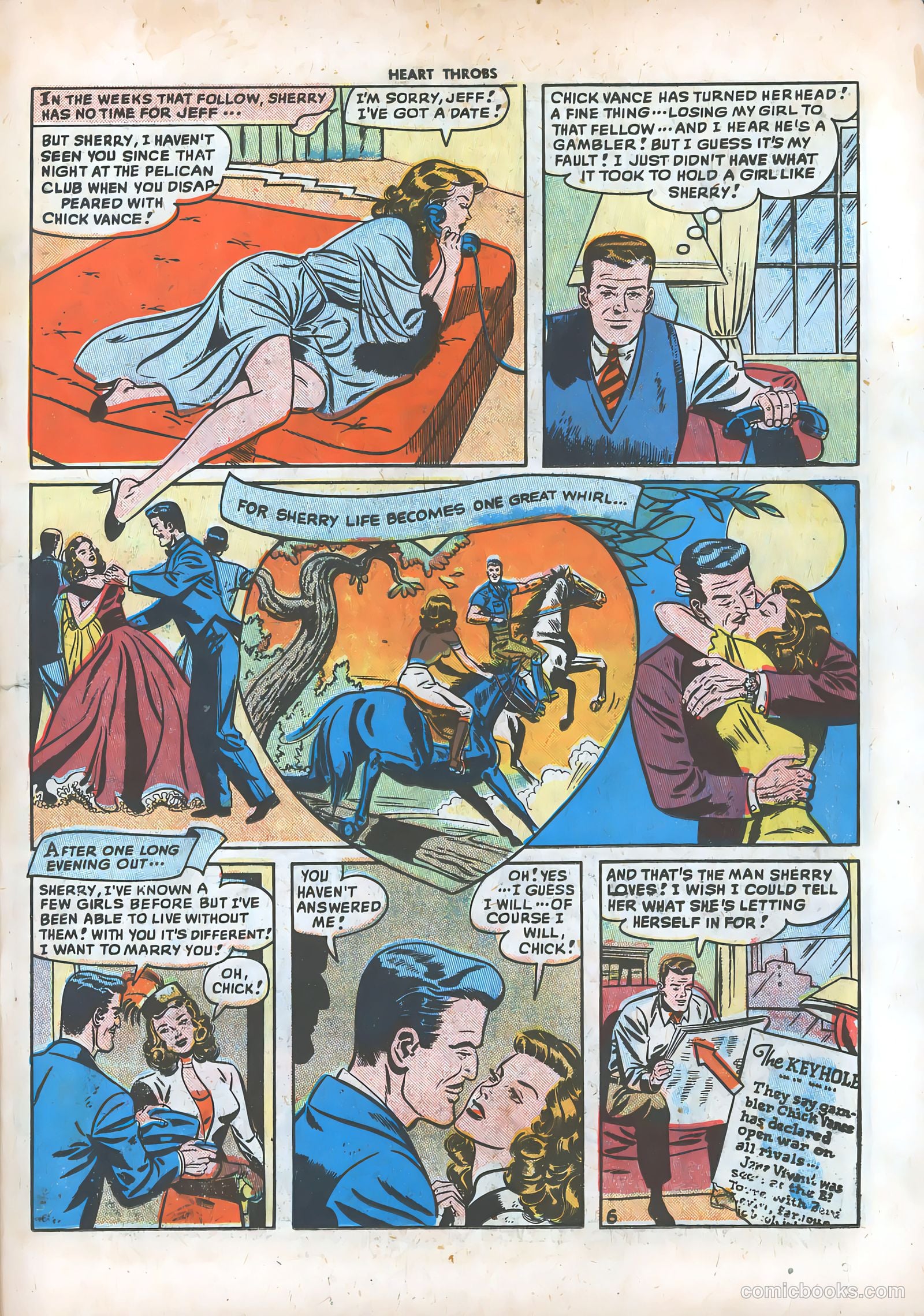 Heart Throbs #2 (1949) — page 23 of 36